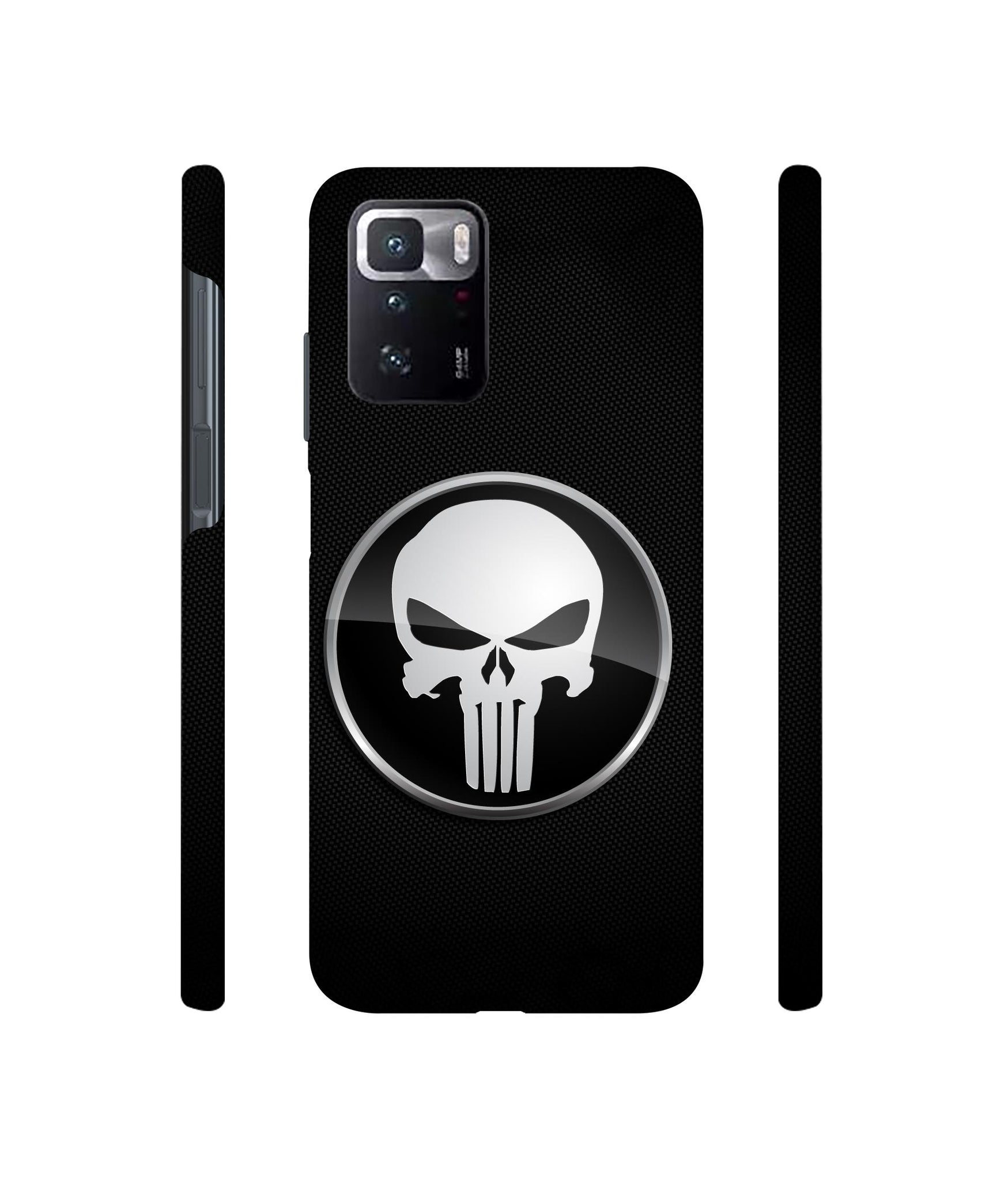 Skull Pattern Designer Hard Back Cover for Mi Poco X3 GT