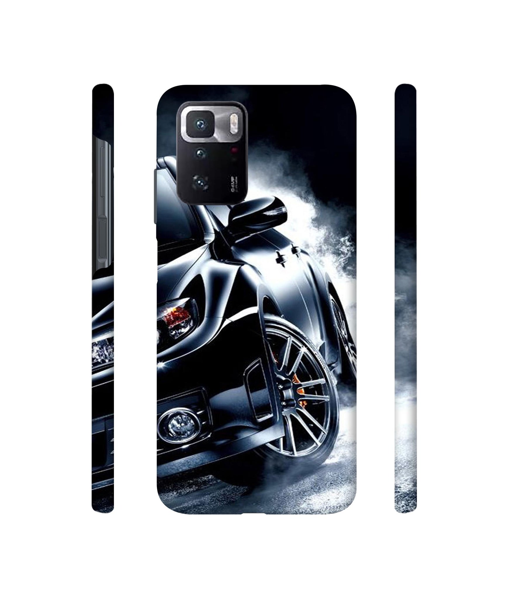 Speed Designer Hard Back Cover for Mi Poco X3 GT