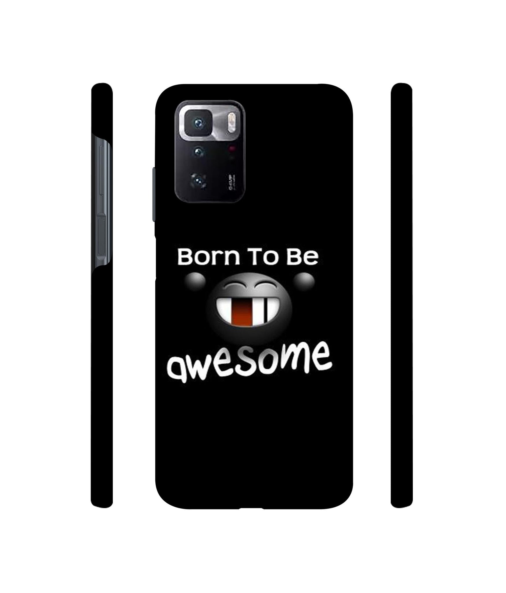 Awesome Quotes Designer Hard Back Cover for Mi Poco X3 GT