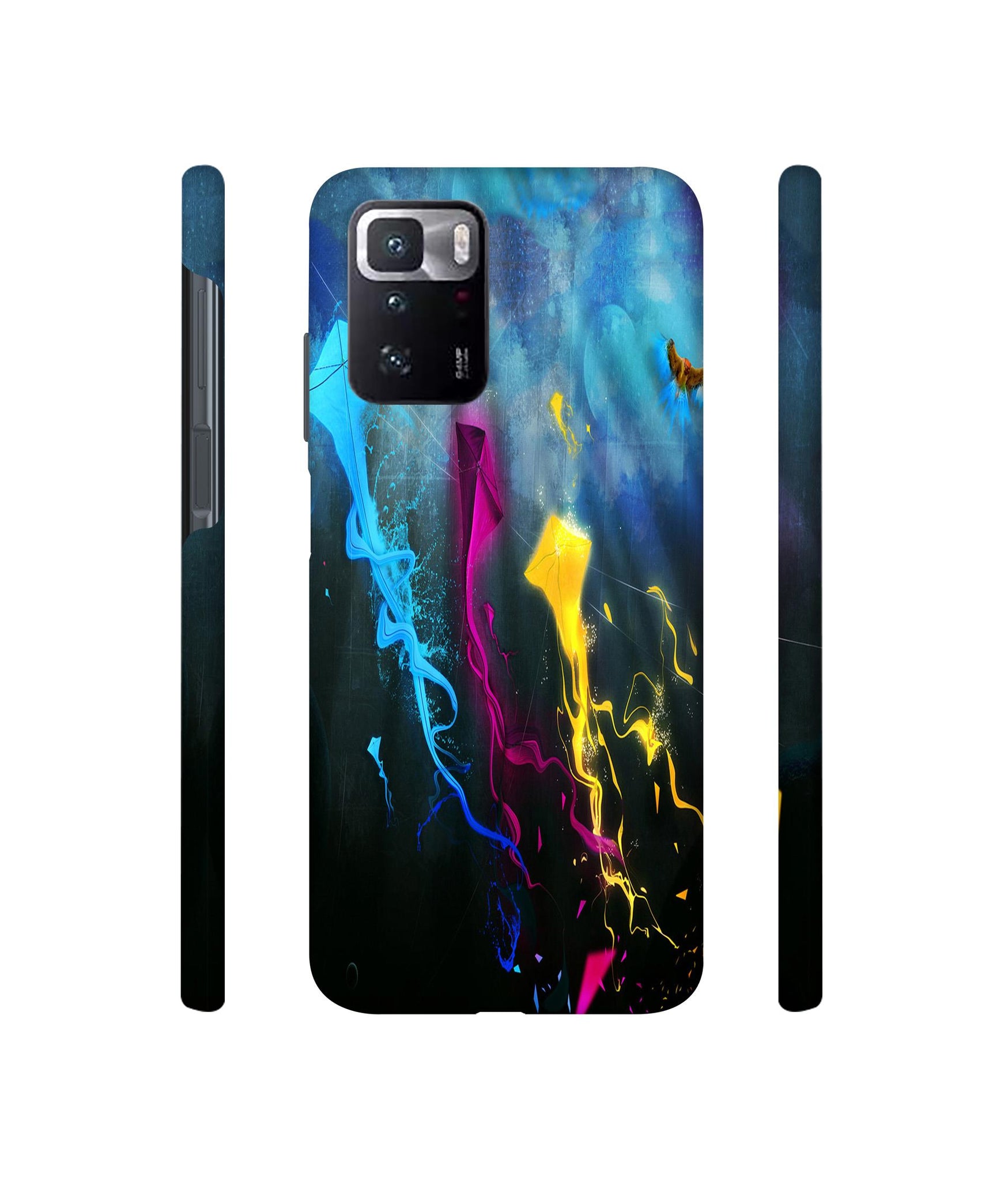 Kites Designer Hard Back Cover for Mi Poco X3 GT