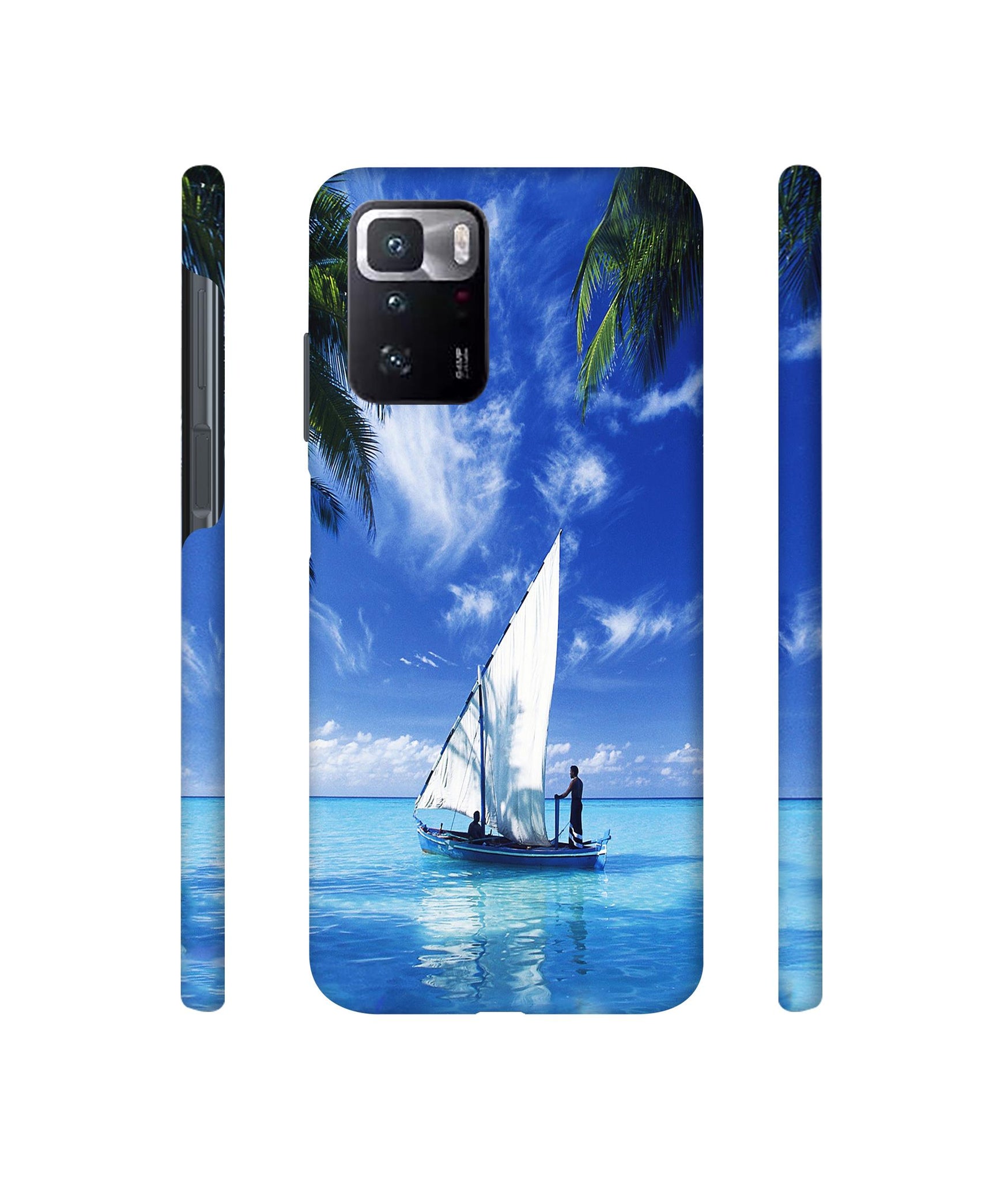 Indian Ocean Designer Hard Back Cover for Mi Poco X3 GT