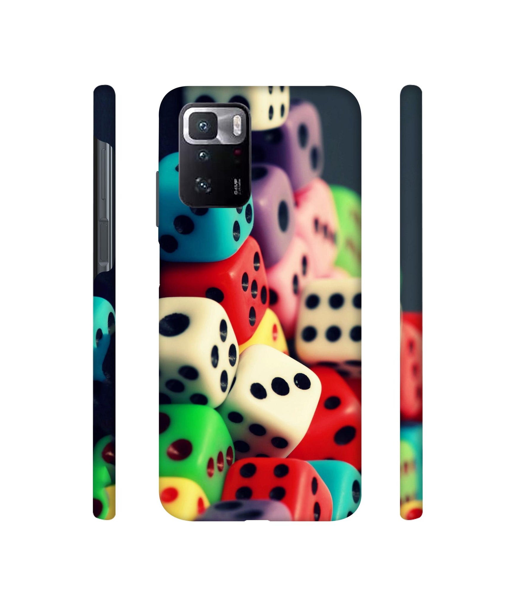 Dice Designer Hard Back Cover for Mi Poco X3 GT