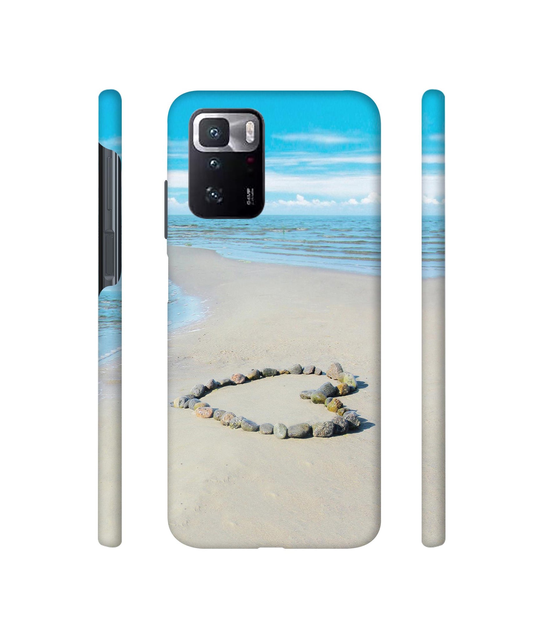 Stone Love Designer Hard Back Cover for Mi Poco X3 GT
