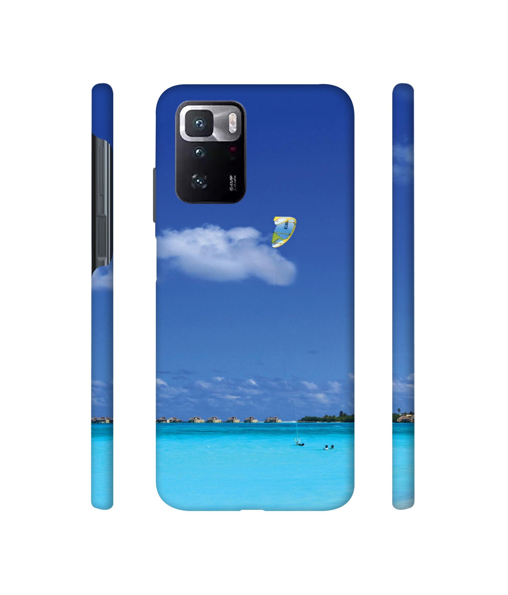 Maldivies Ocean Designer Hard Back Cover for Mi Poco X3 GT