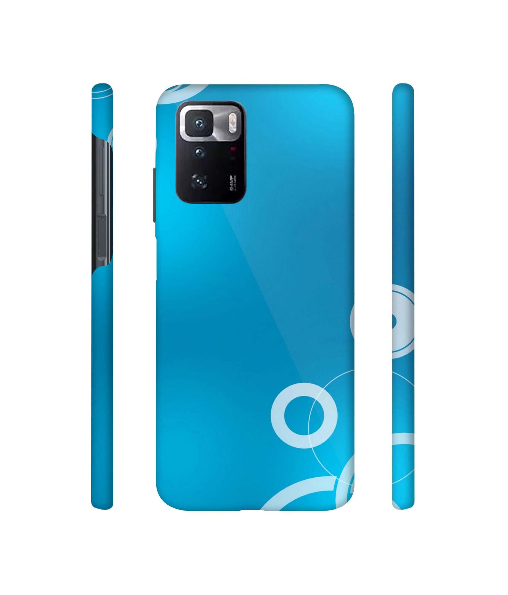 Circle Background Designer Hard Back Cover for Mi Poco X3 GT