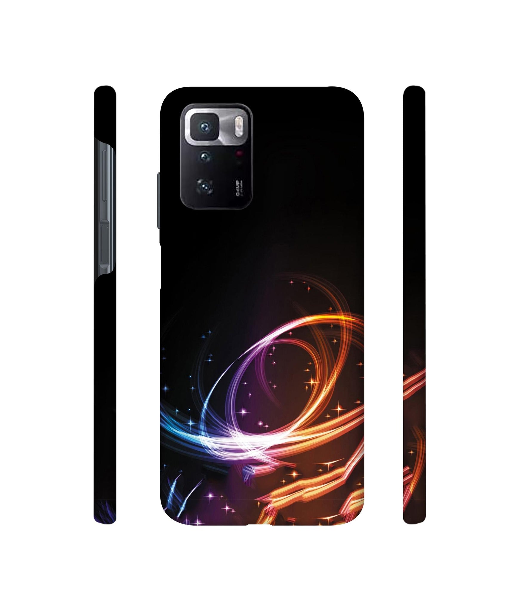 Abstract Background Designer Hard Back Cover for Mi Poco X3 GT