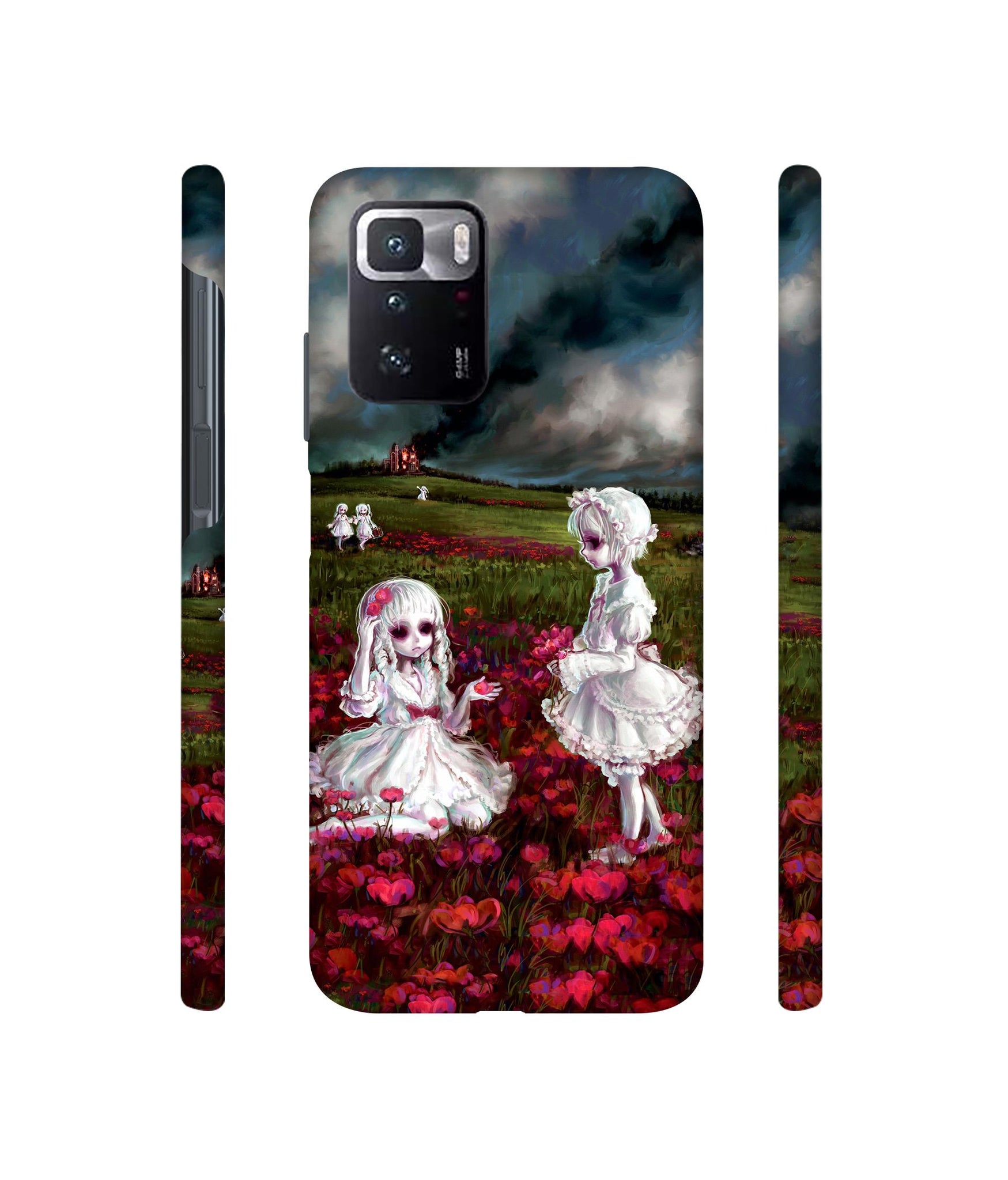 Vampires Girls Designer Hard Back Cover for Mi Poco X3 GT