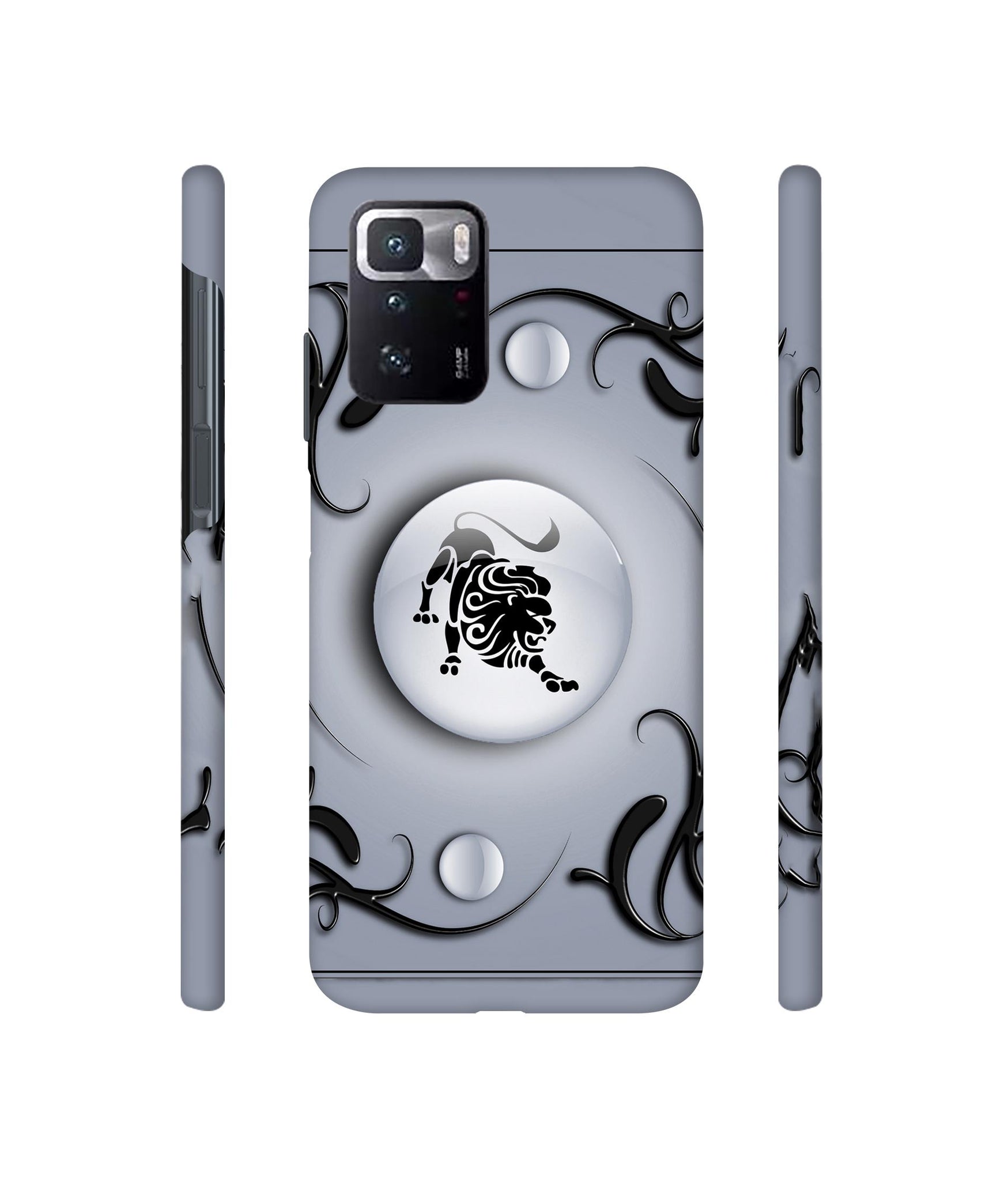 Leo Designer Hard Back Cover for Mi Poco X3 GT