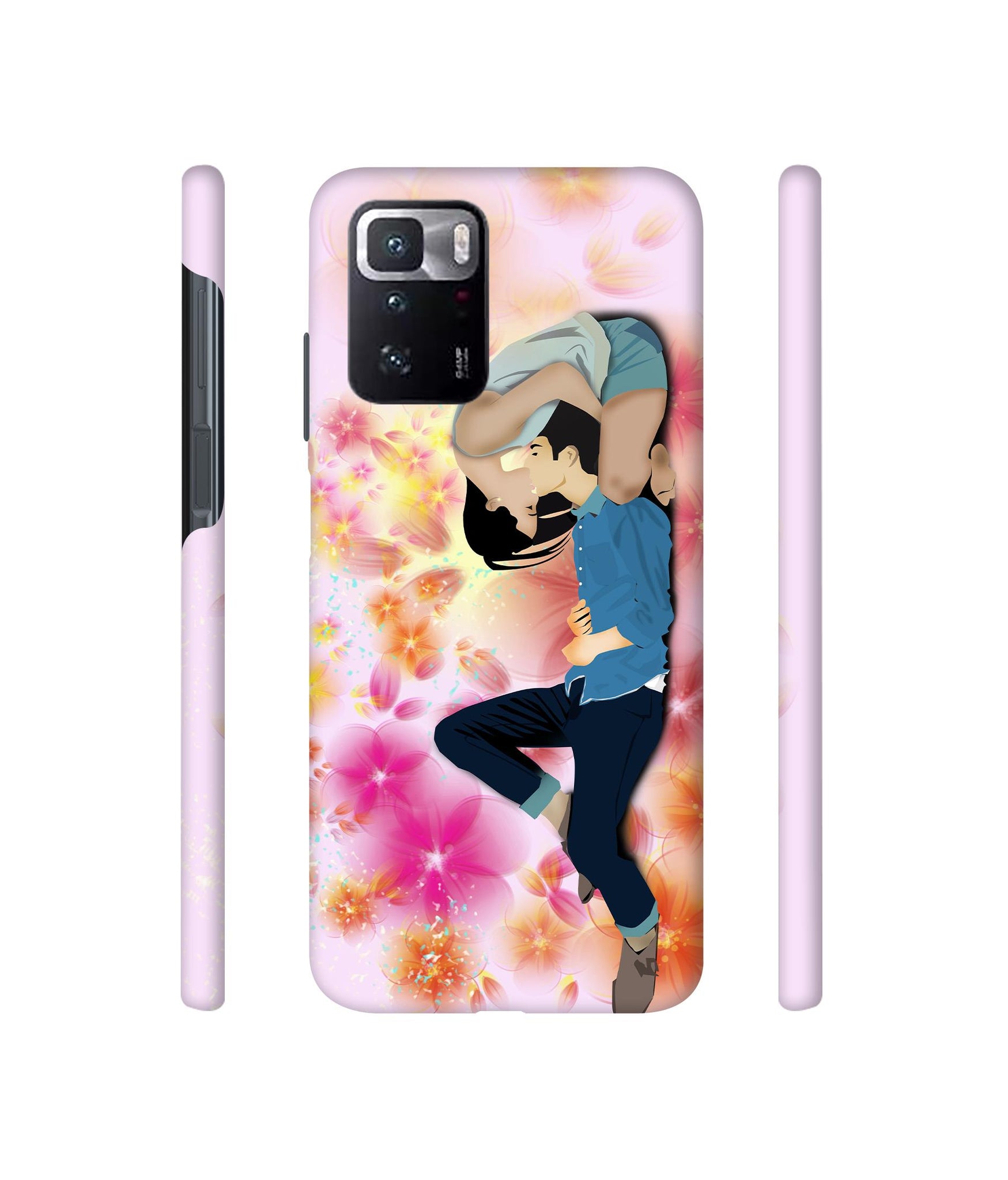 Couple Love Designer Hard Back Cover for Mi Poco X3 GT