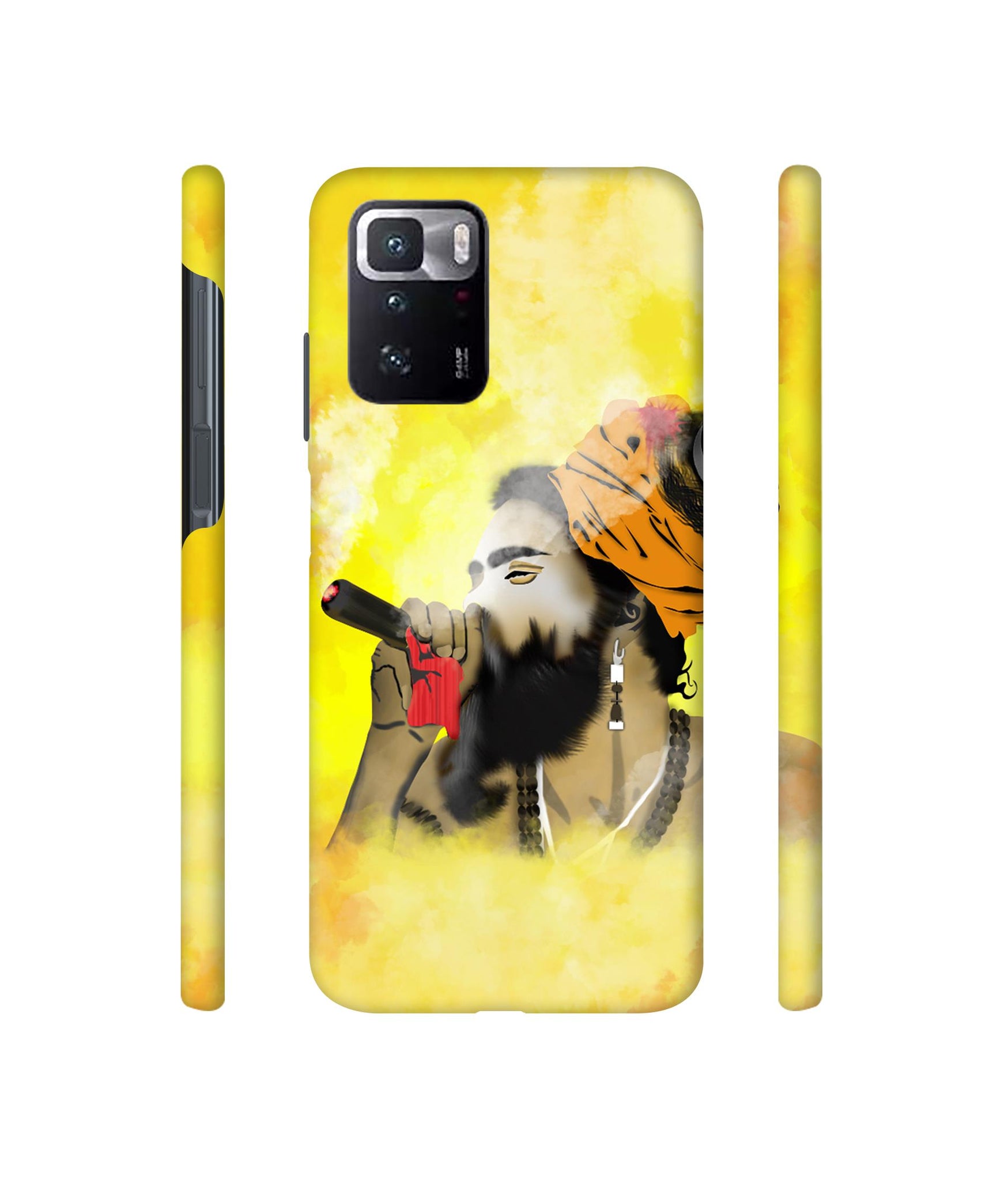 Aghori Bhole Designer Hard Back Cover for Mi Poco X3 GT