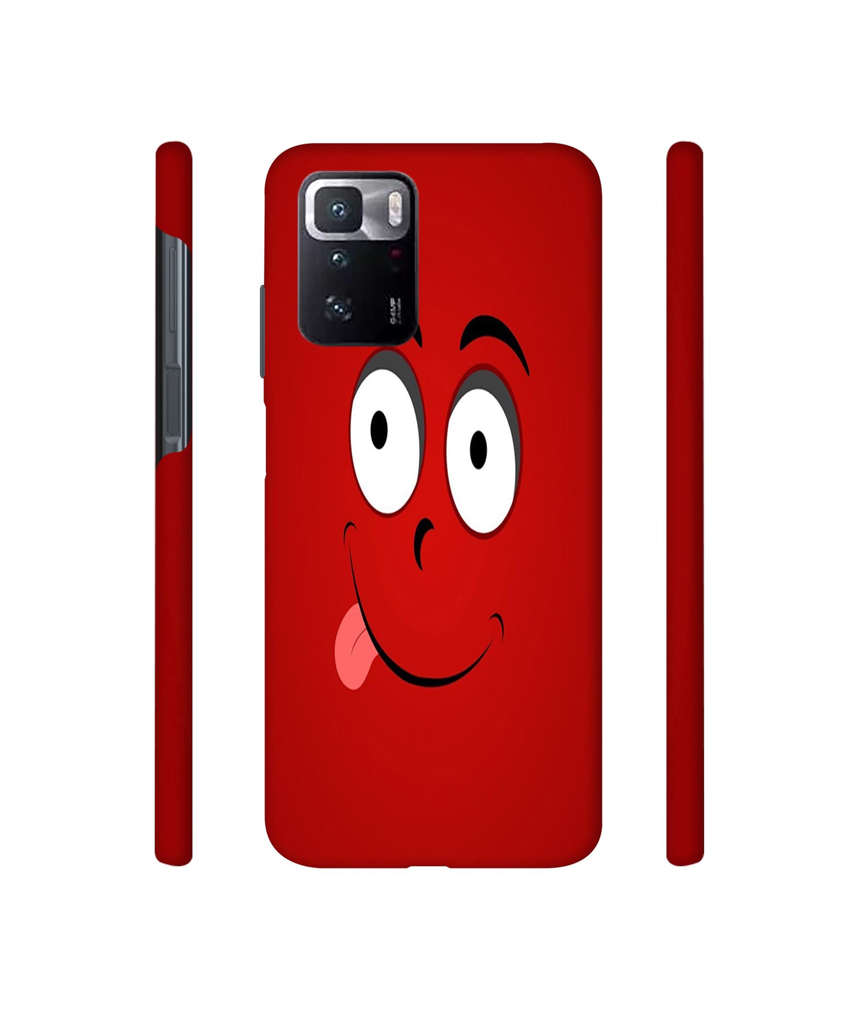 Greedy Smile Designer Hard Back Cover for Mi Poco X3 GT