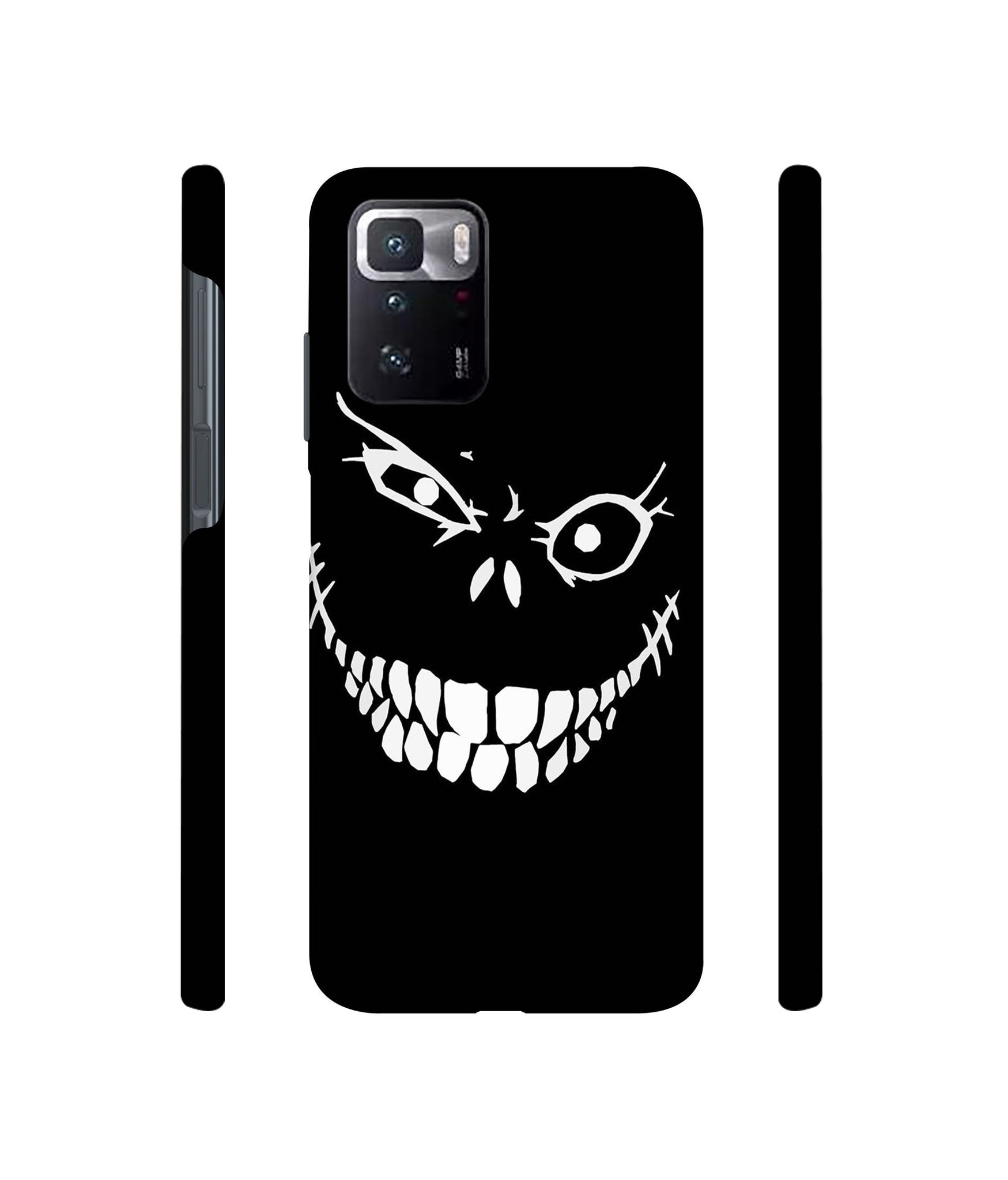 Face of Fear Designer Hard Back Cover for Mi Poco X3 GT
