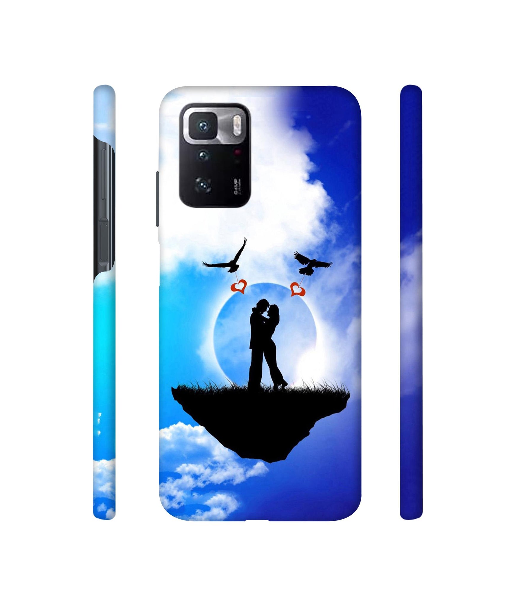 Flying Love Designer Hard Back Cover for Mi Poco X3 GT