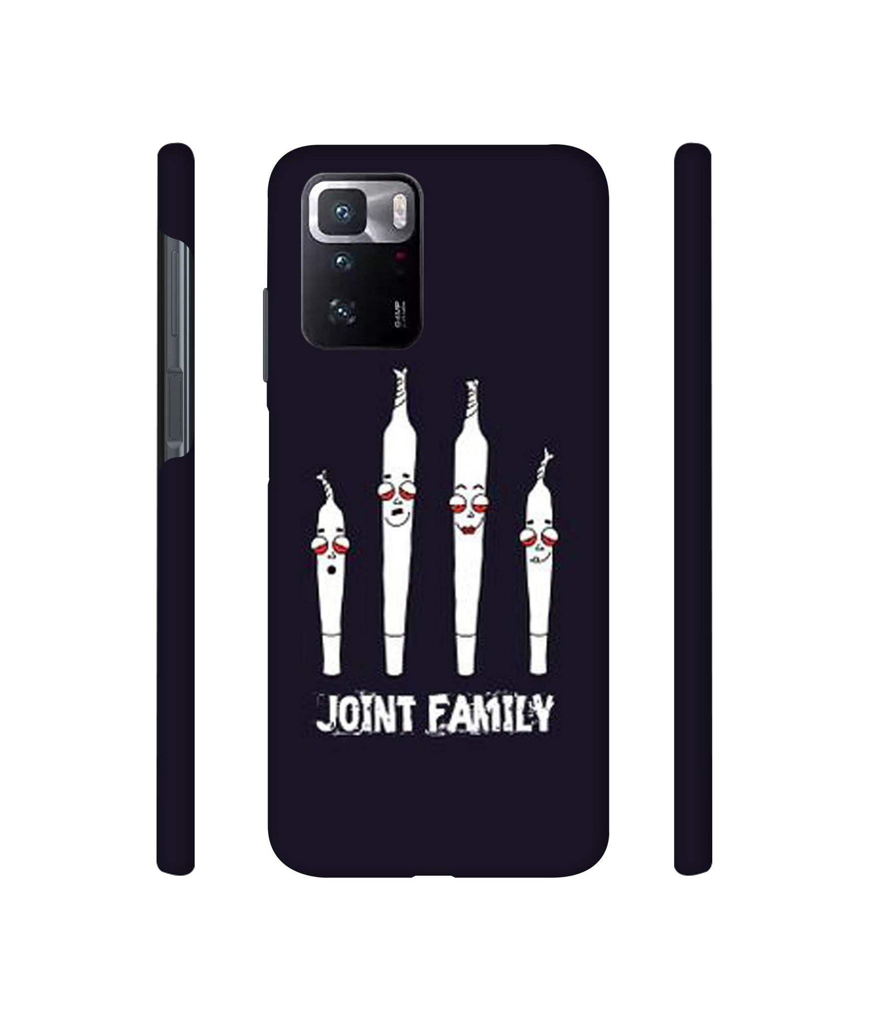 Joint Family Designer Hard Back Cover for Mi Poco X3 GT