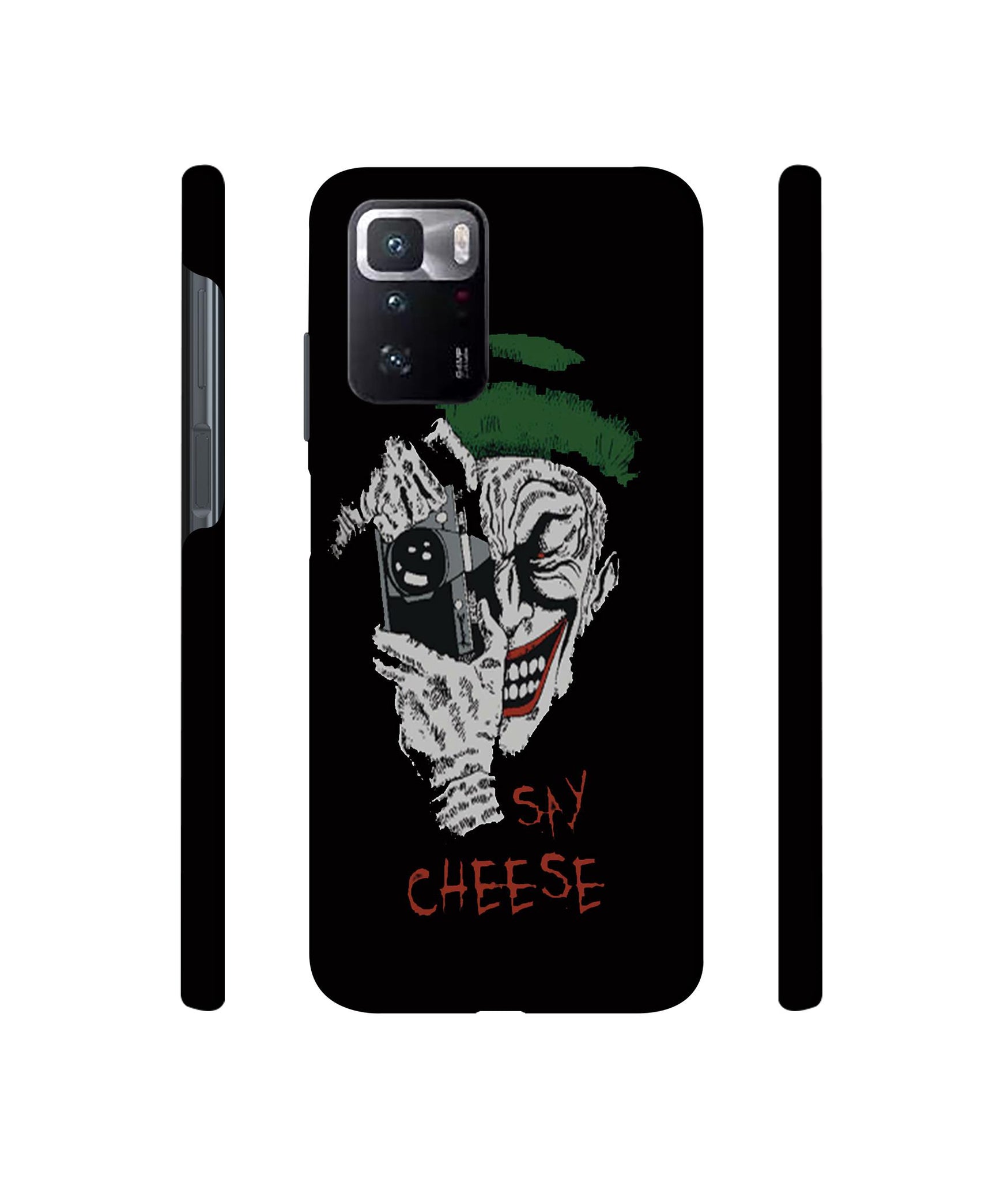 Joker Say Cheese Designer Hard Back Cover for Mi Poco X3 GT