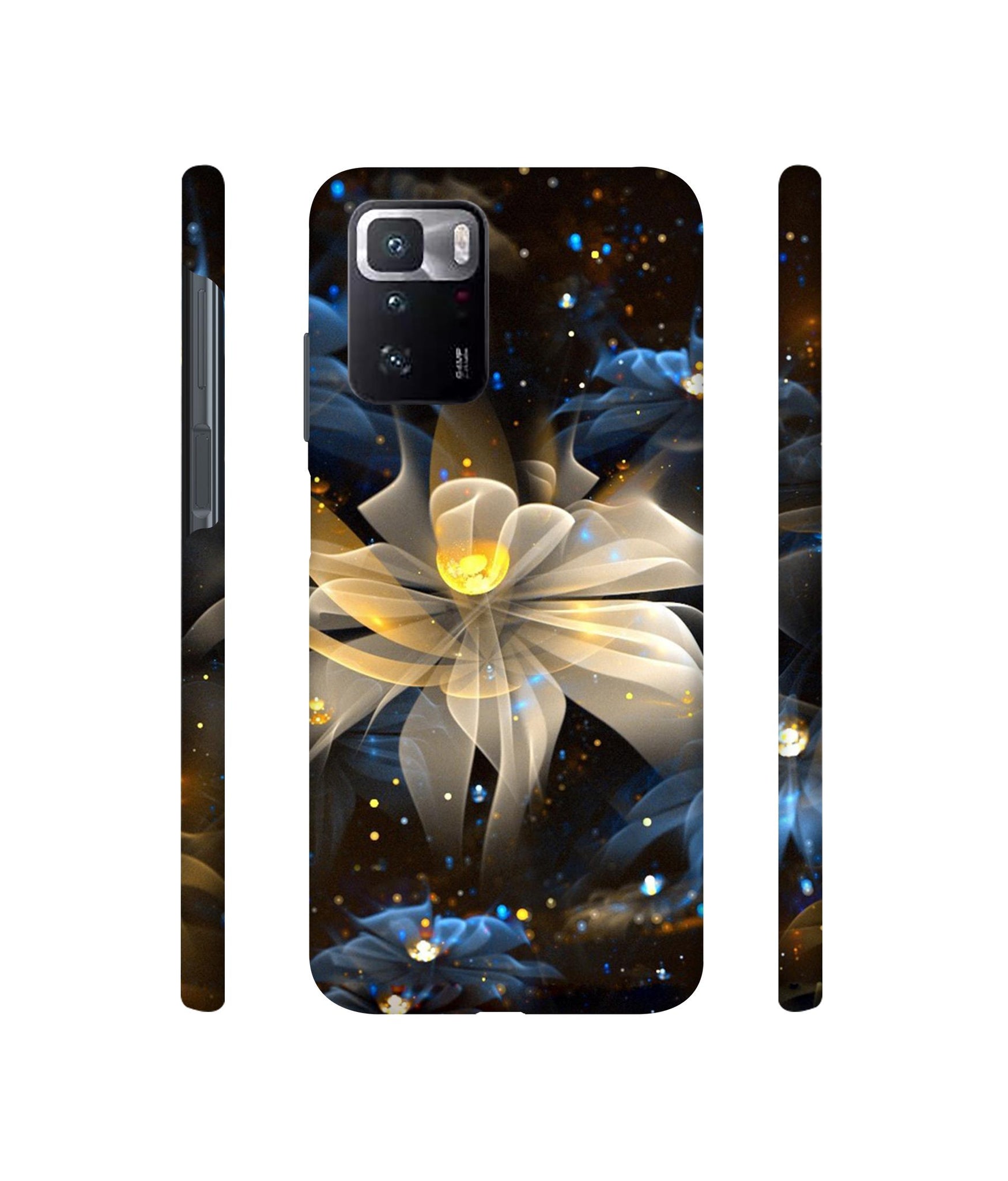 Art Flower Designer Hard Back Cover for Mi Poco X3 GT