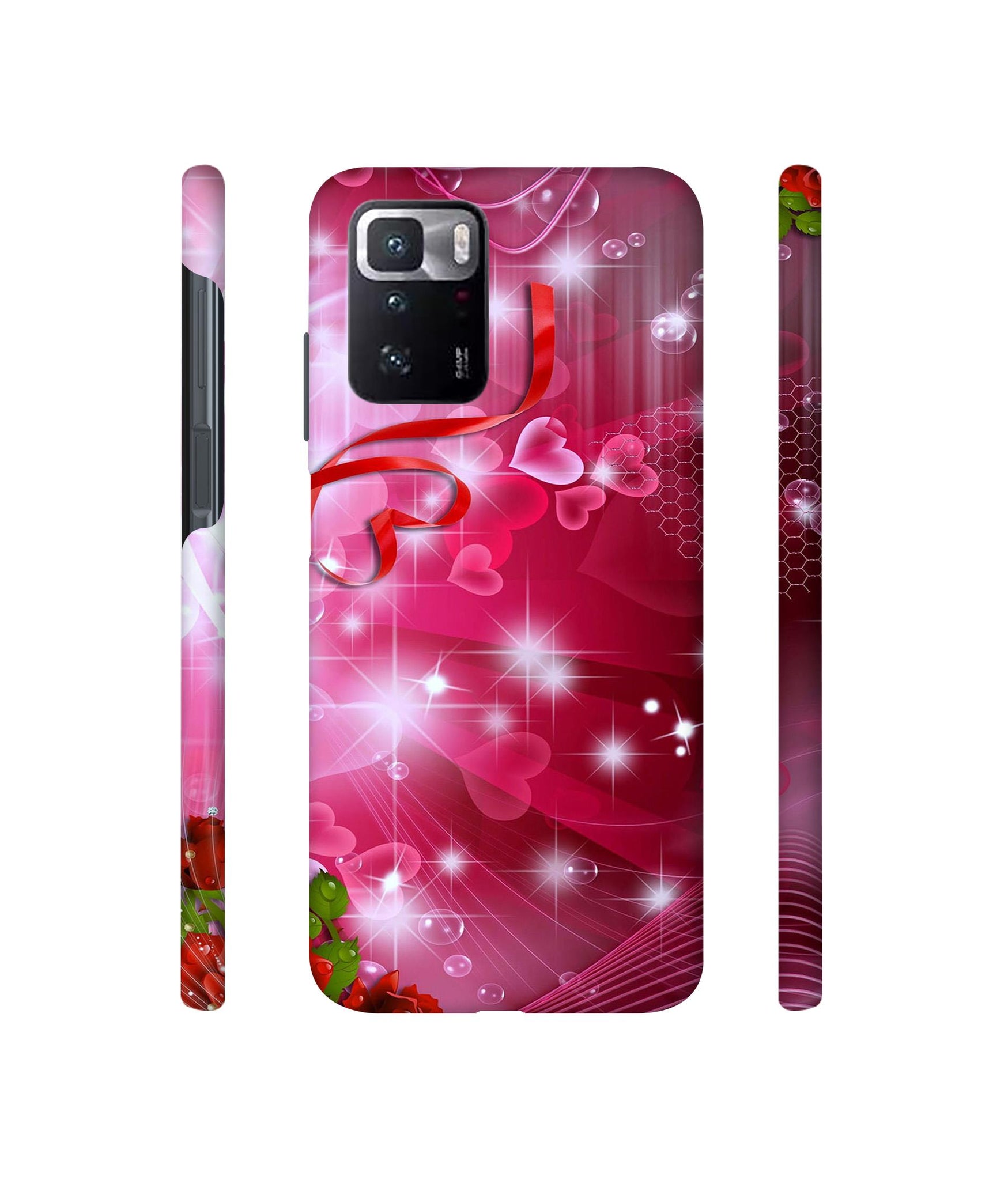 Love Designer Hard Back Cover for Mi Poco X3 GT