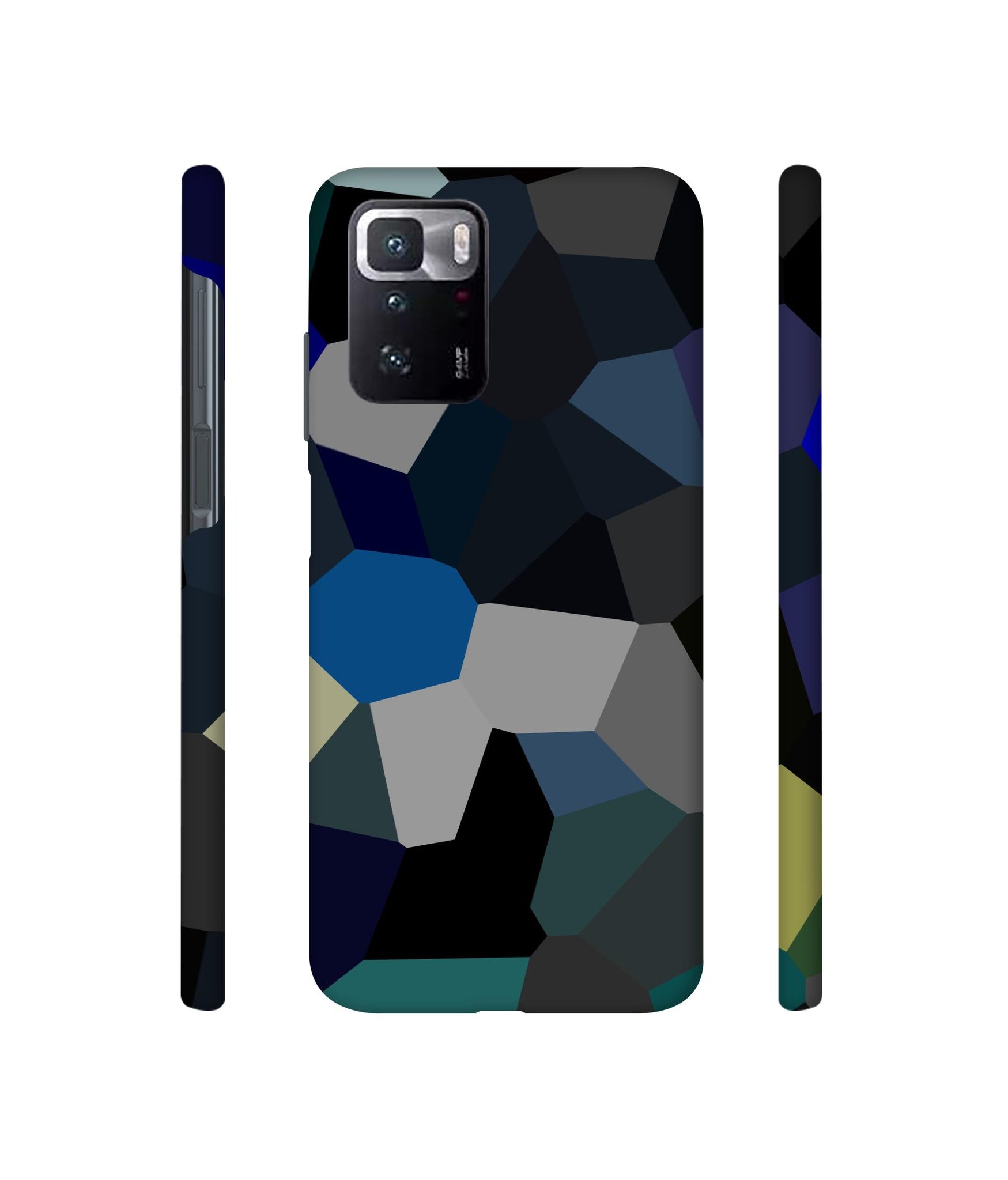 Mathematical Shape Designer Hard Back Cover for Mi Poco X3 GT