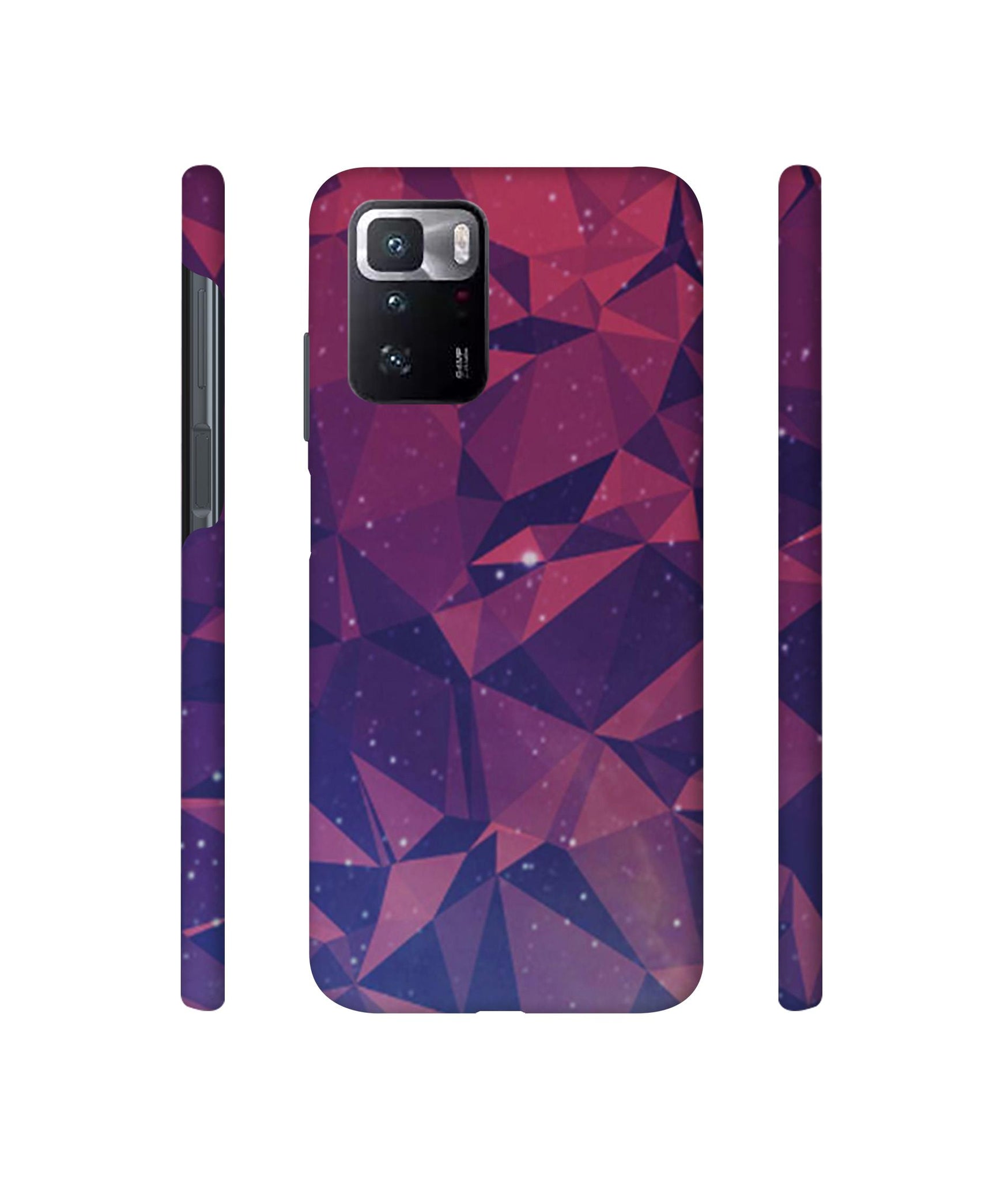 Bad Color Shape Designer Hard Back Cover for Mi Poco X3 GT