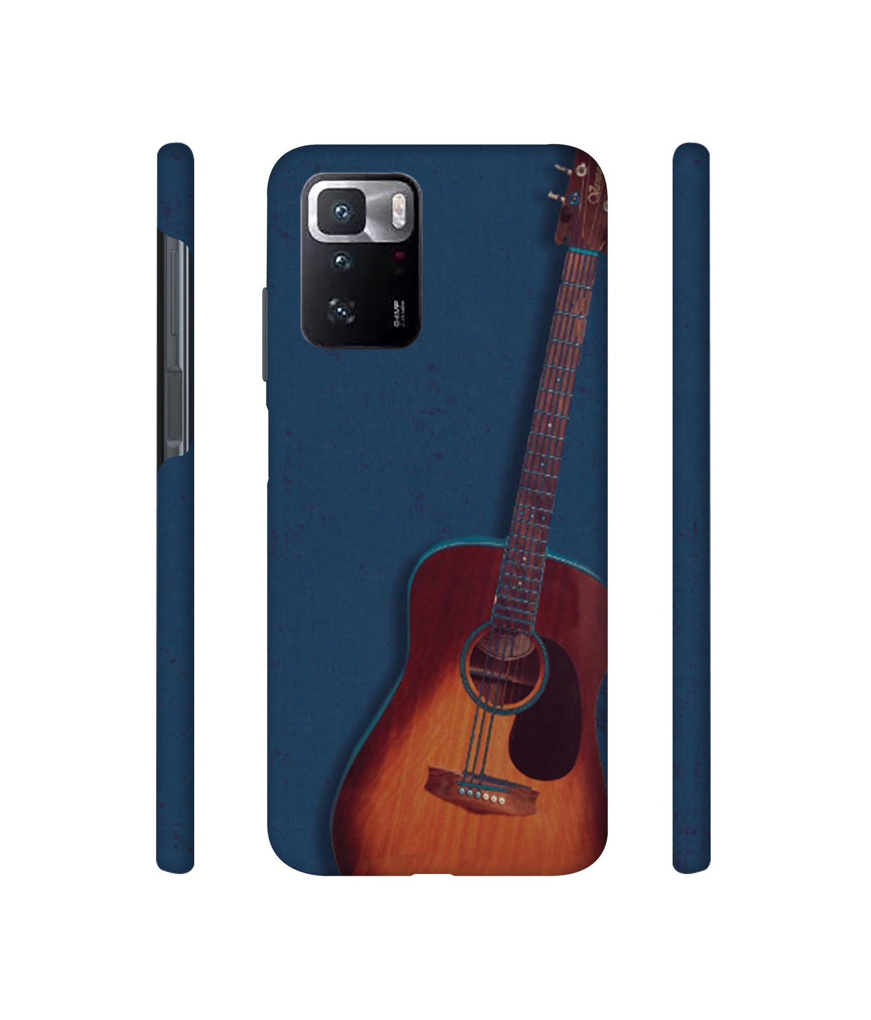 Guitar Designer Hard Back Cover for Mi Poco X3 GT