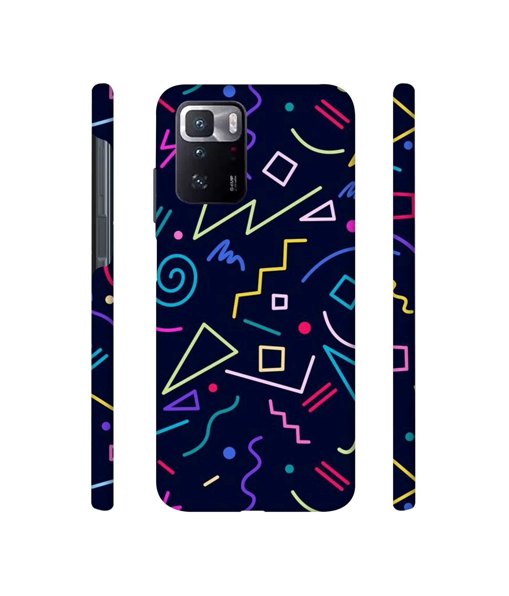 Sings Illustrator Designer Hard Back Cover for Mi Poco X3 GT