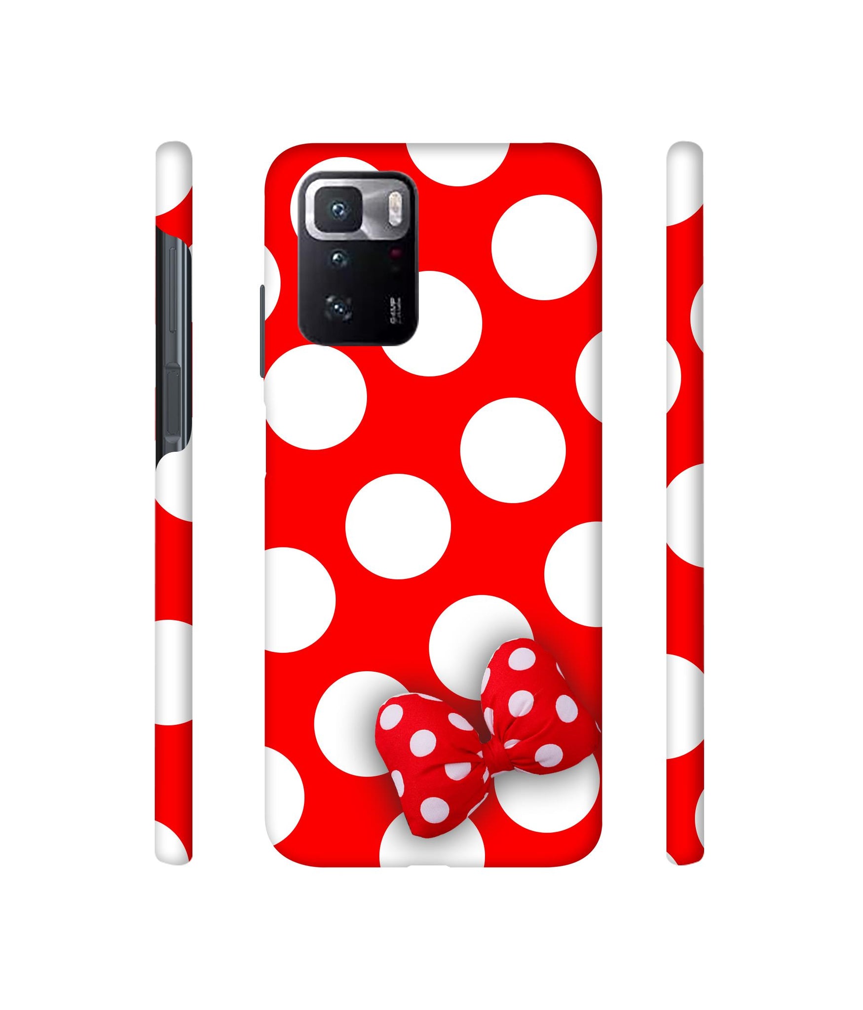 White Bubble Designer Hard Back Cover for Mi Poco X3 GT