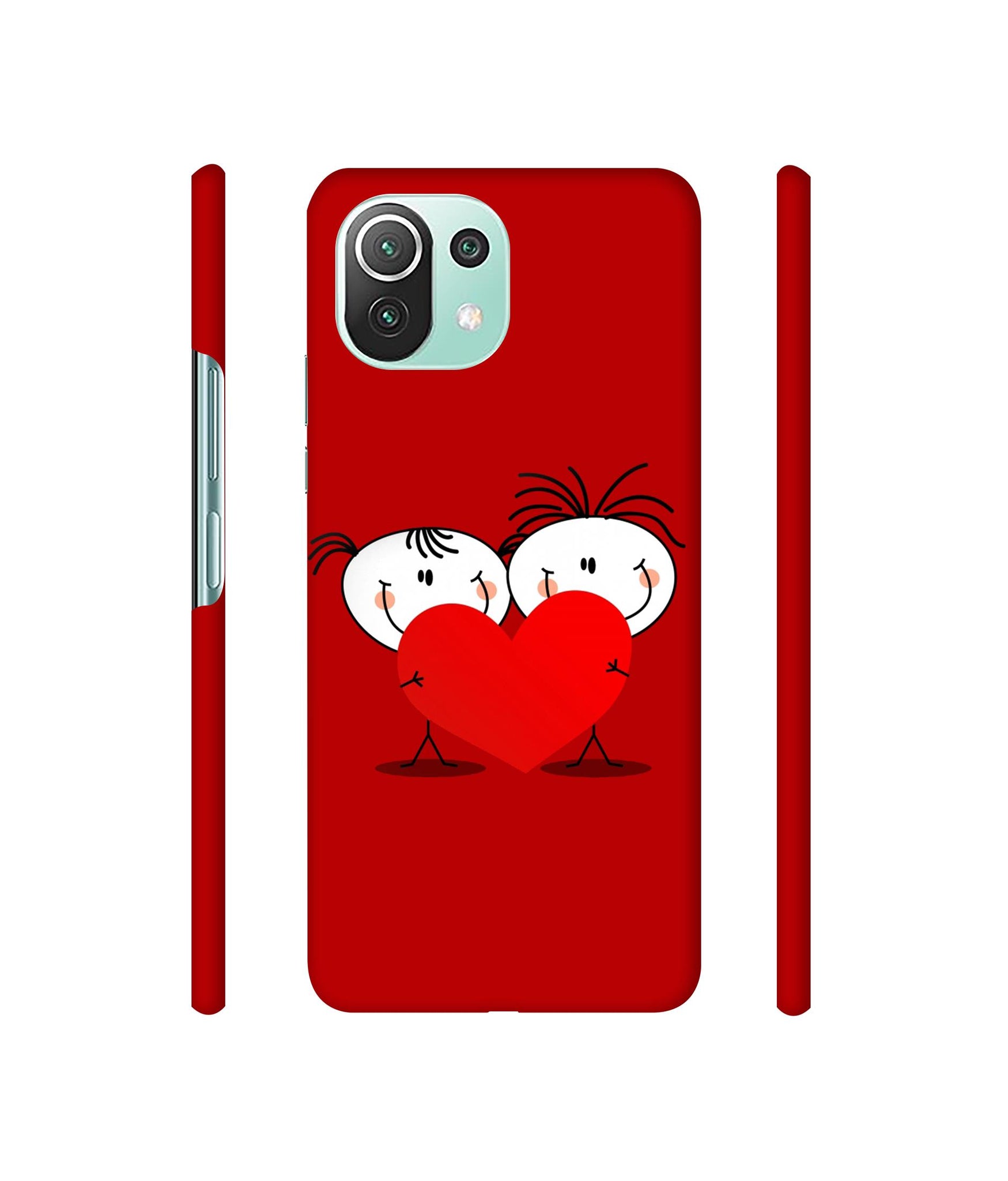 Valentines Day Designer Hard Back Cover for Mi 11 Lite 5G