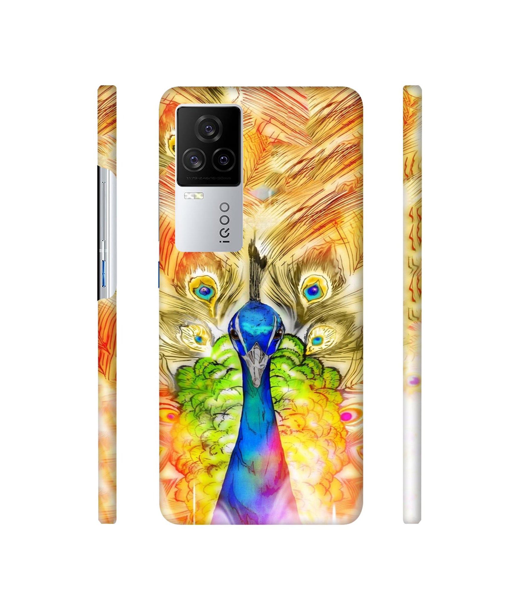 Colorful Joy Pattern Designer Hard Back Cover for Vivo iQOO 8 Legend