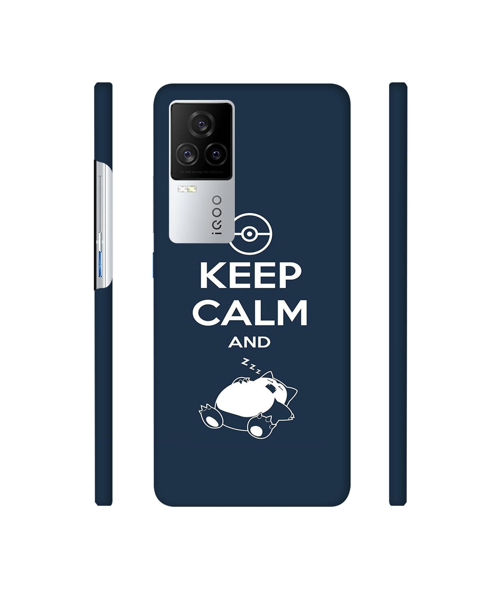 Sleep Pattern Designer Hard Back Cover for Vivo iQOO 8 Legend