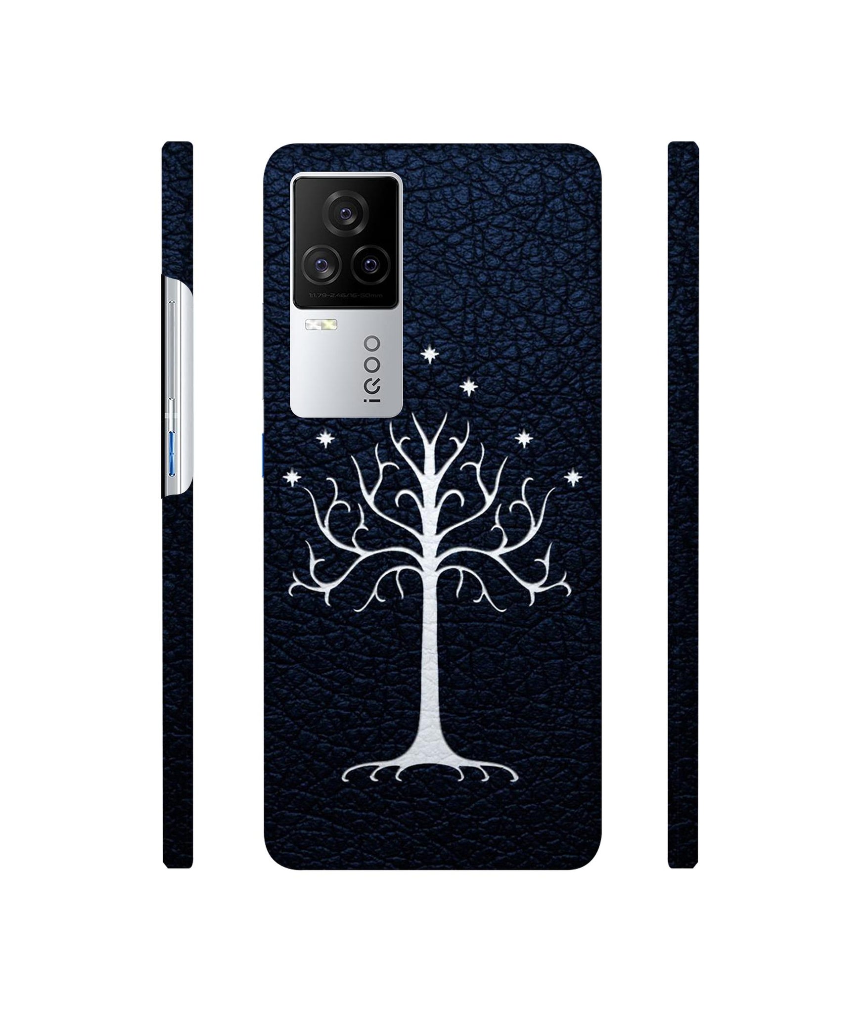 Magic Tree Pattern Designer Hard Back Cover for Vivo iQOO 8 Legend