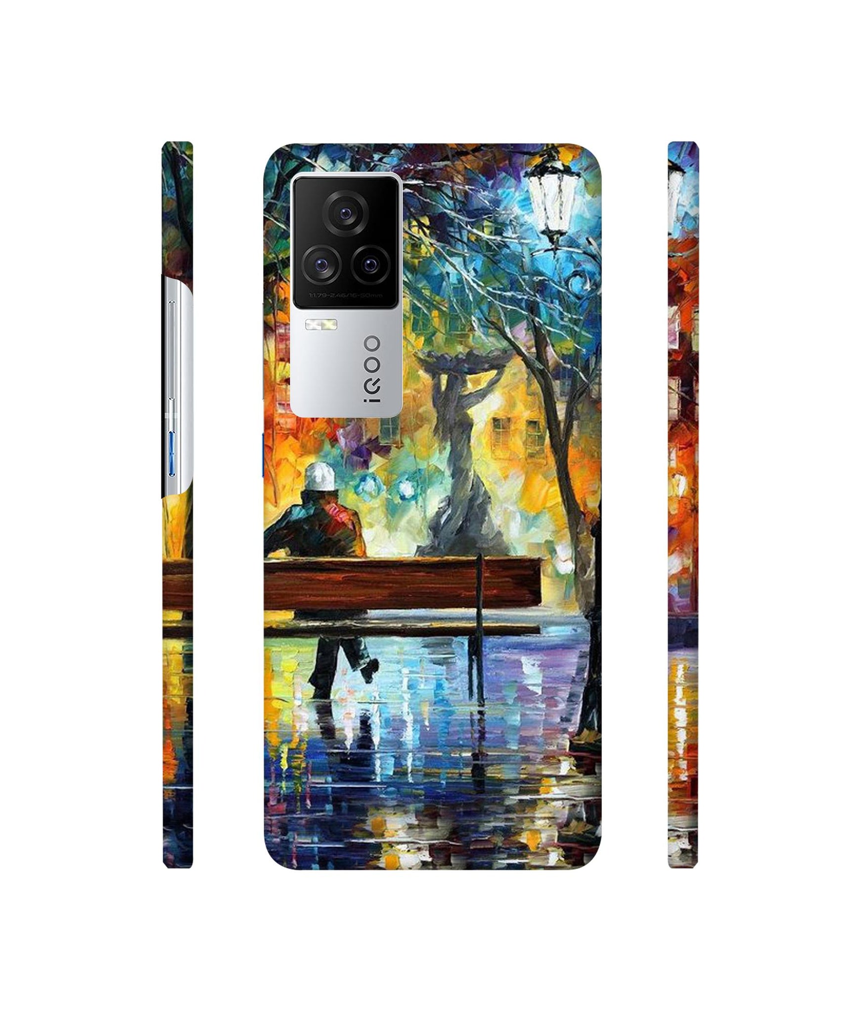 Man Resting Designer Hard Back Cover for Vivo iQOO 8 Legend