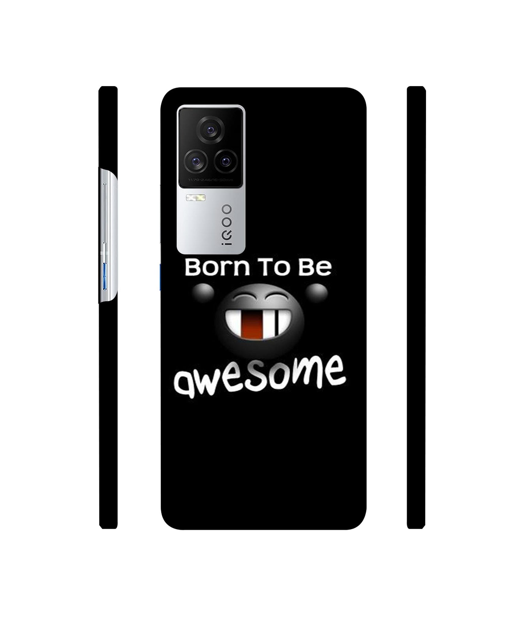 Awesome Quotes Designer Hard Back Cover for Vivo iQOO 8 Legend