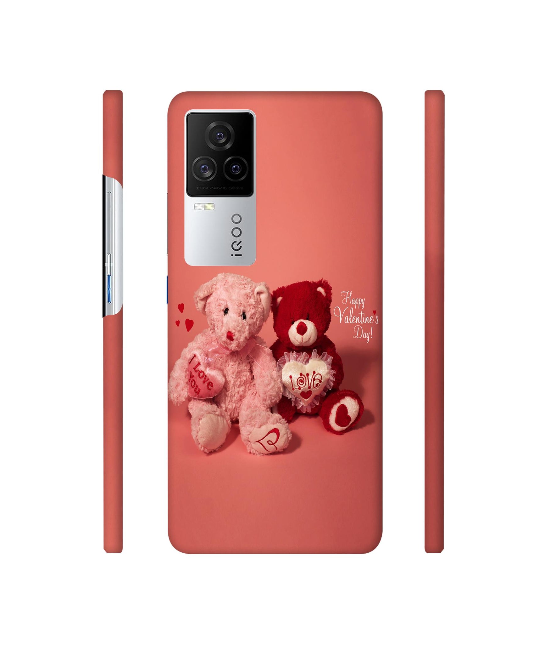 Valentine Day Designer Hard Back Cover for Vivo iQOO 8 Legend