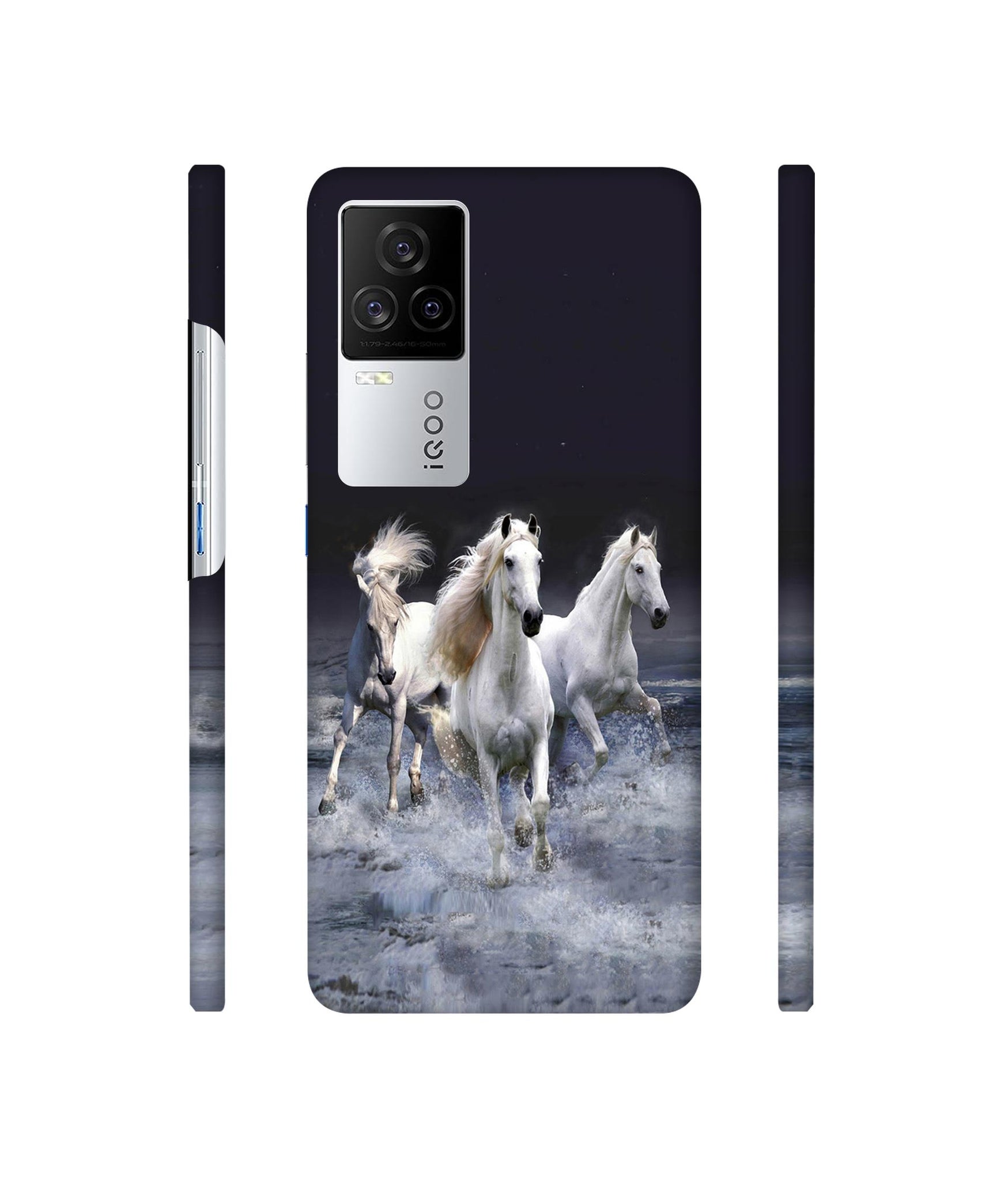 Mystic Horse Designer Hard Back Cover for Vivo iQOO 8 Legend