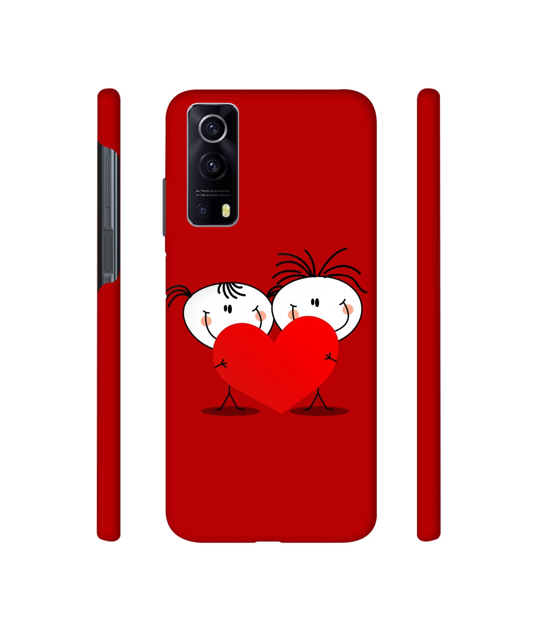 Valentines Day Designer Hard Back Cover for Vivo iQOO Z