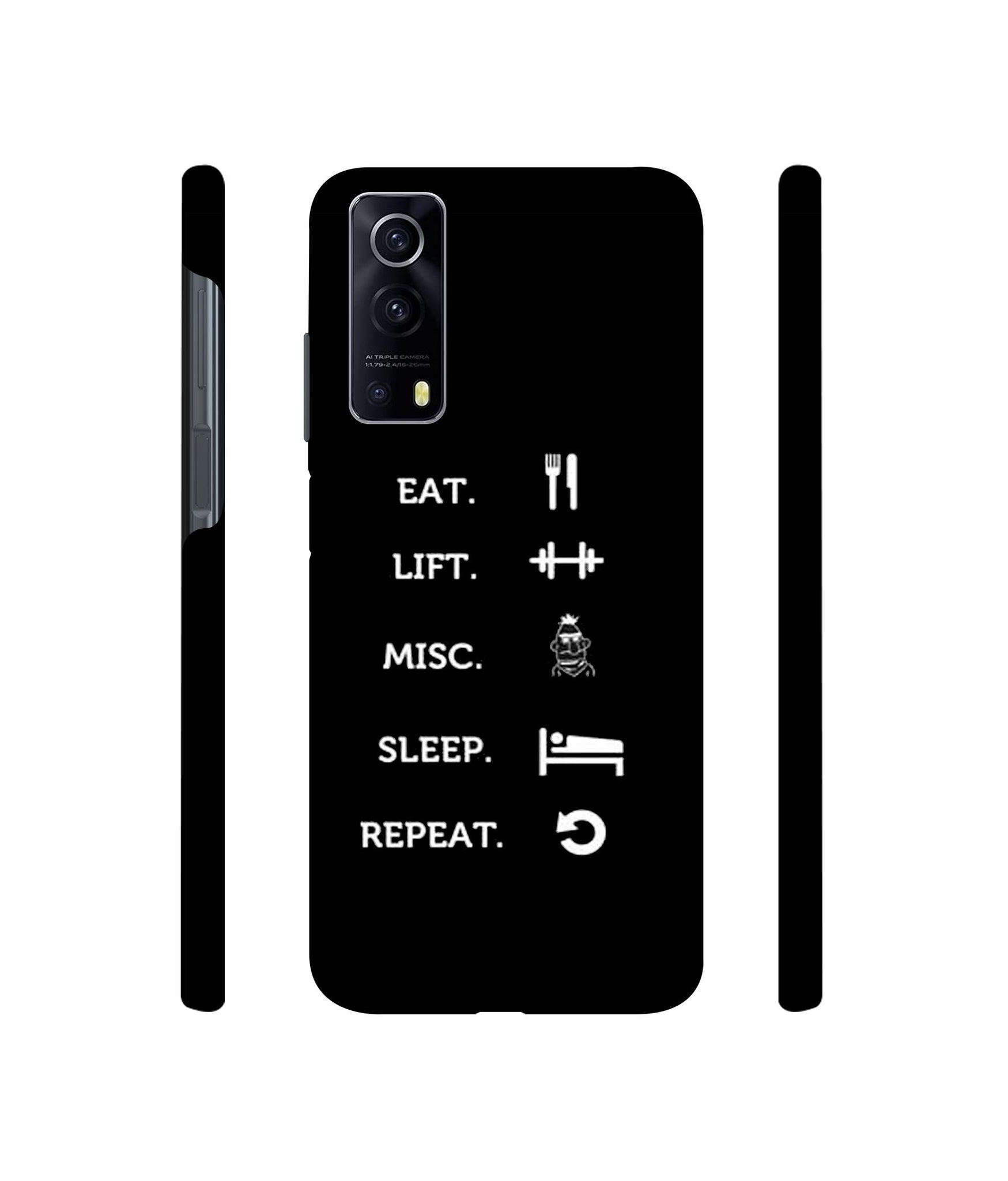 Life Tool Quote Designer Hard Back Cover for Vivo iQOO Z