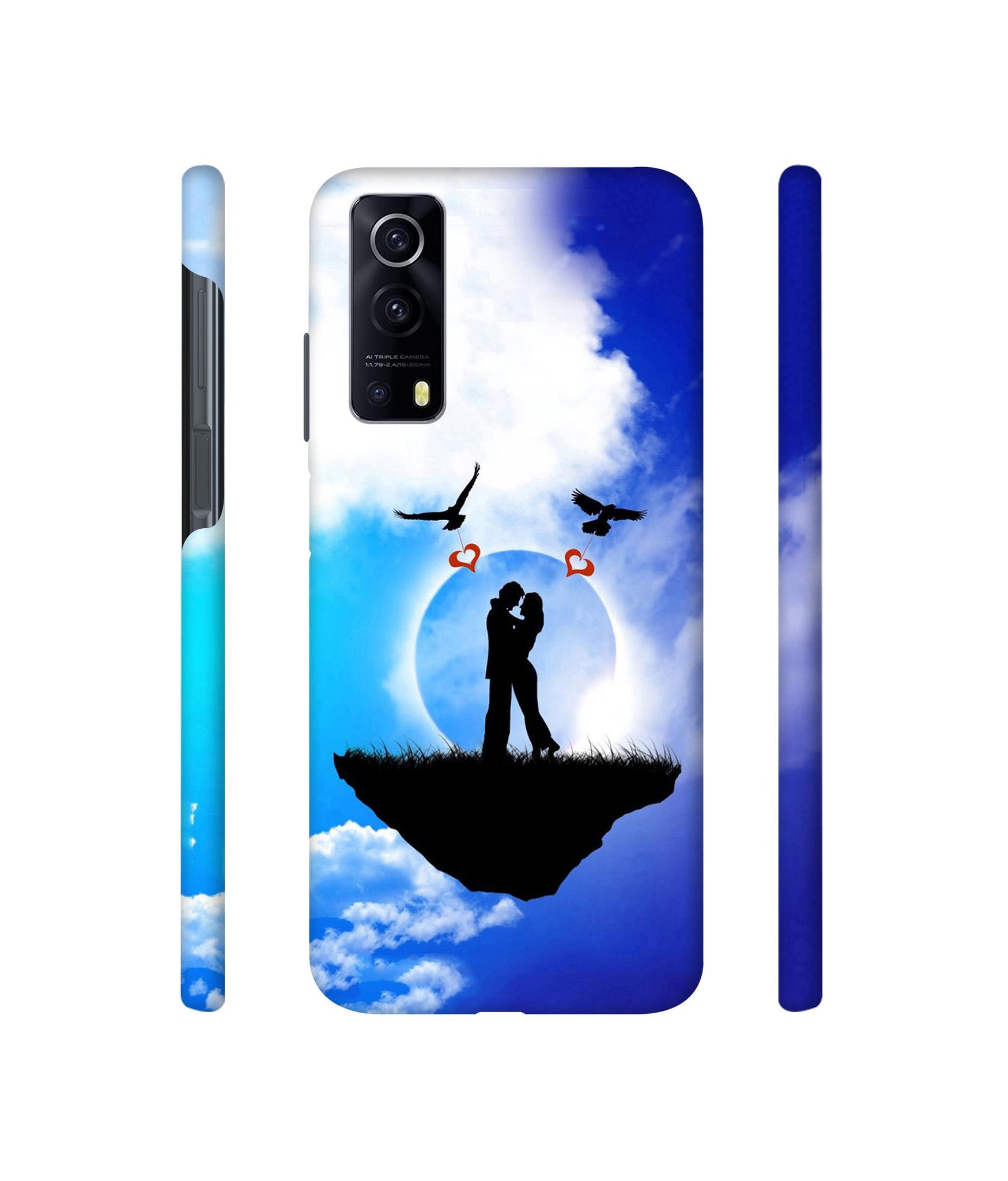 Flying Love Designer Hard Back Cover for Vivo iQOO Z