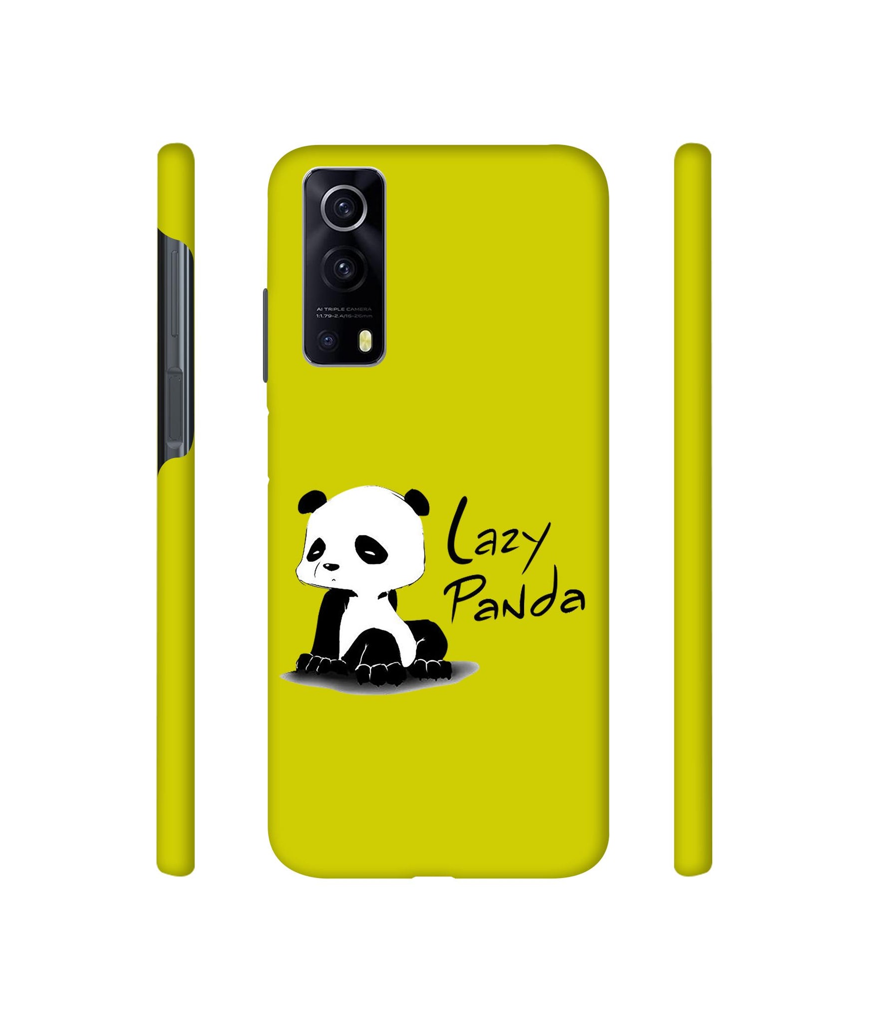 Lazy Panda Designer Hard Back Cover for Vivo iQOO Z