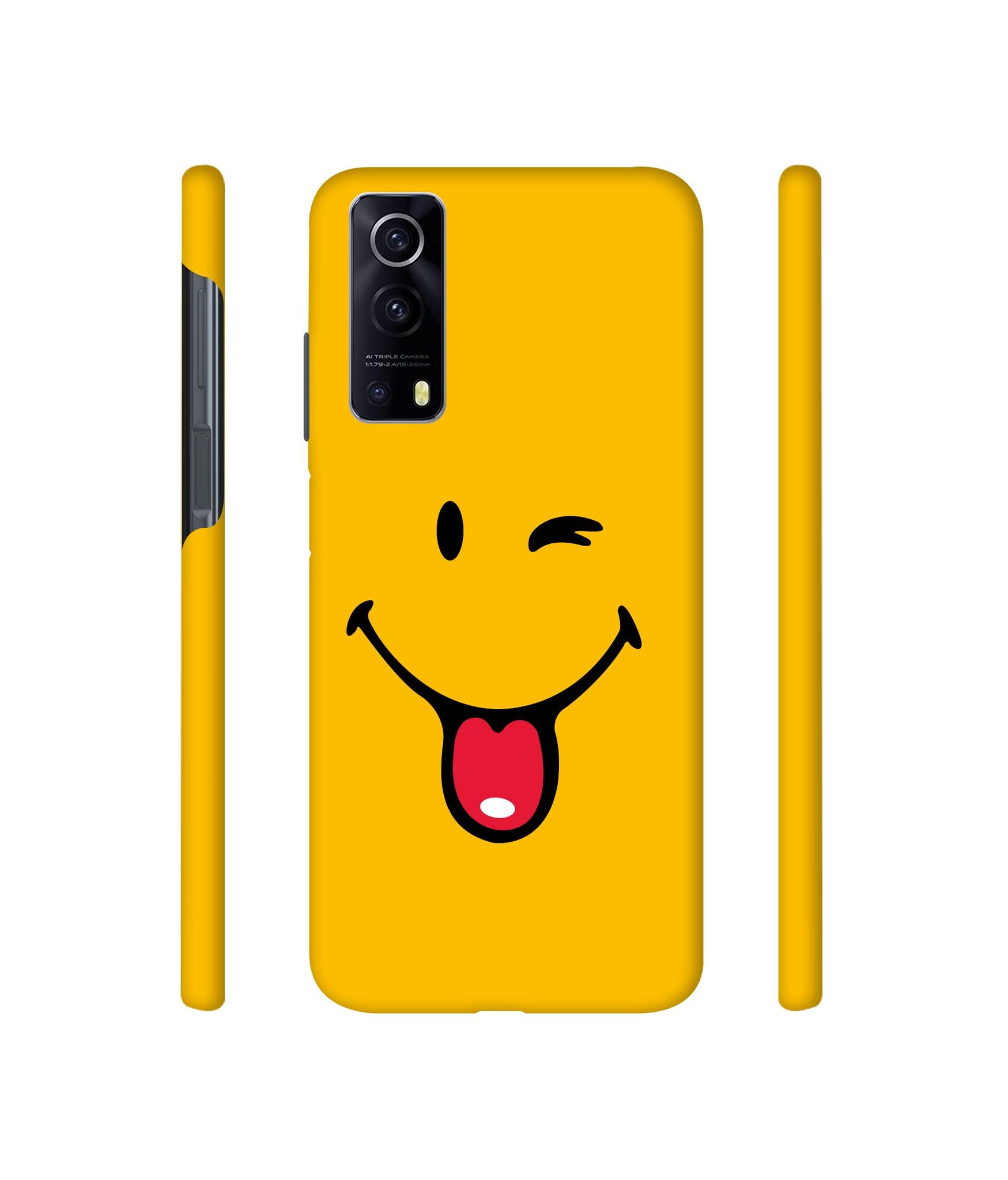 Masti Face Designer Hard Back Cover for Vivo iQOO Z