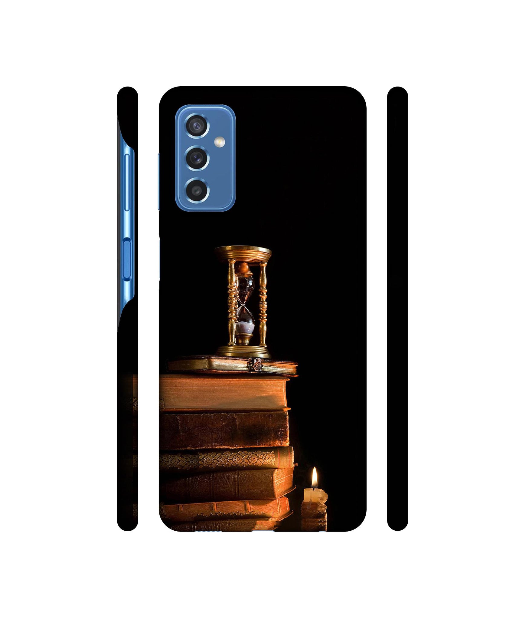 Magic Candles Books Designer Hard Back Cover for Samsung Galaxy M52 5G