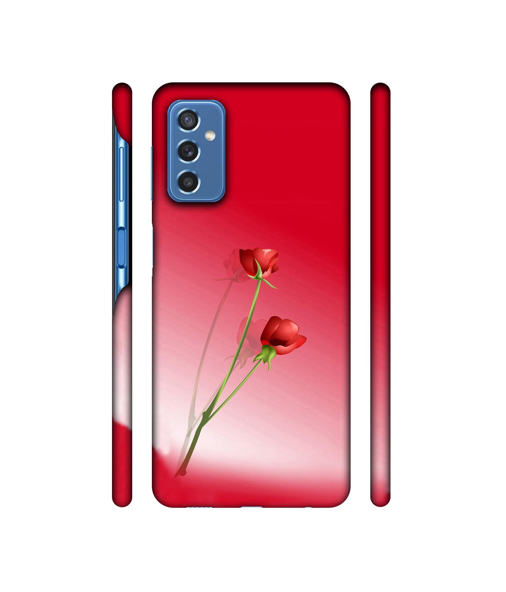 Red Roses Designer Hard Back Cover for Samsung Galaxy M52 5G