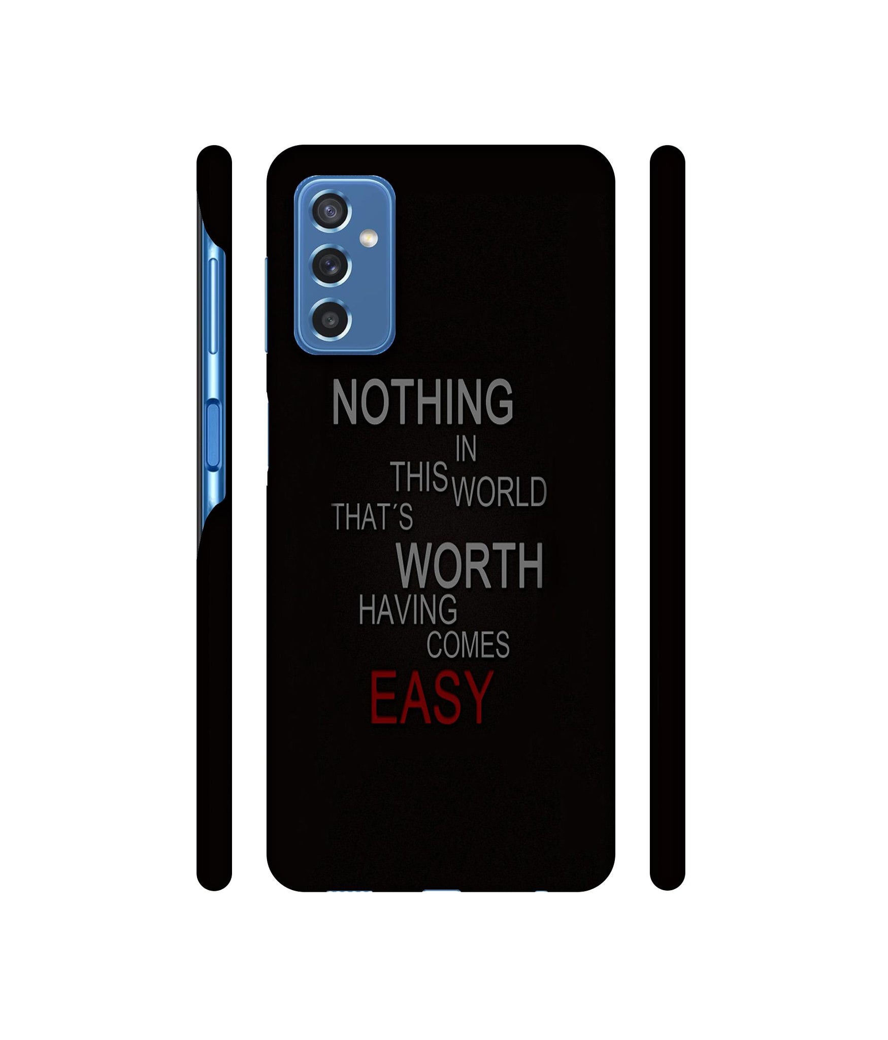 Life Quotes Designer Hard Back Cover for Samsung Galaxy M52 5G