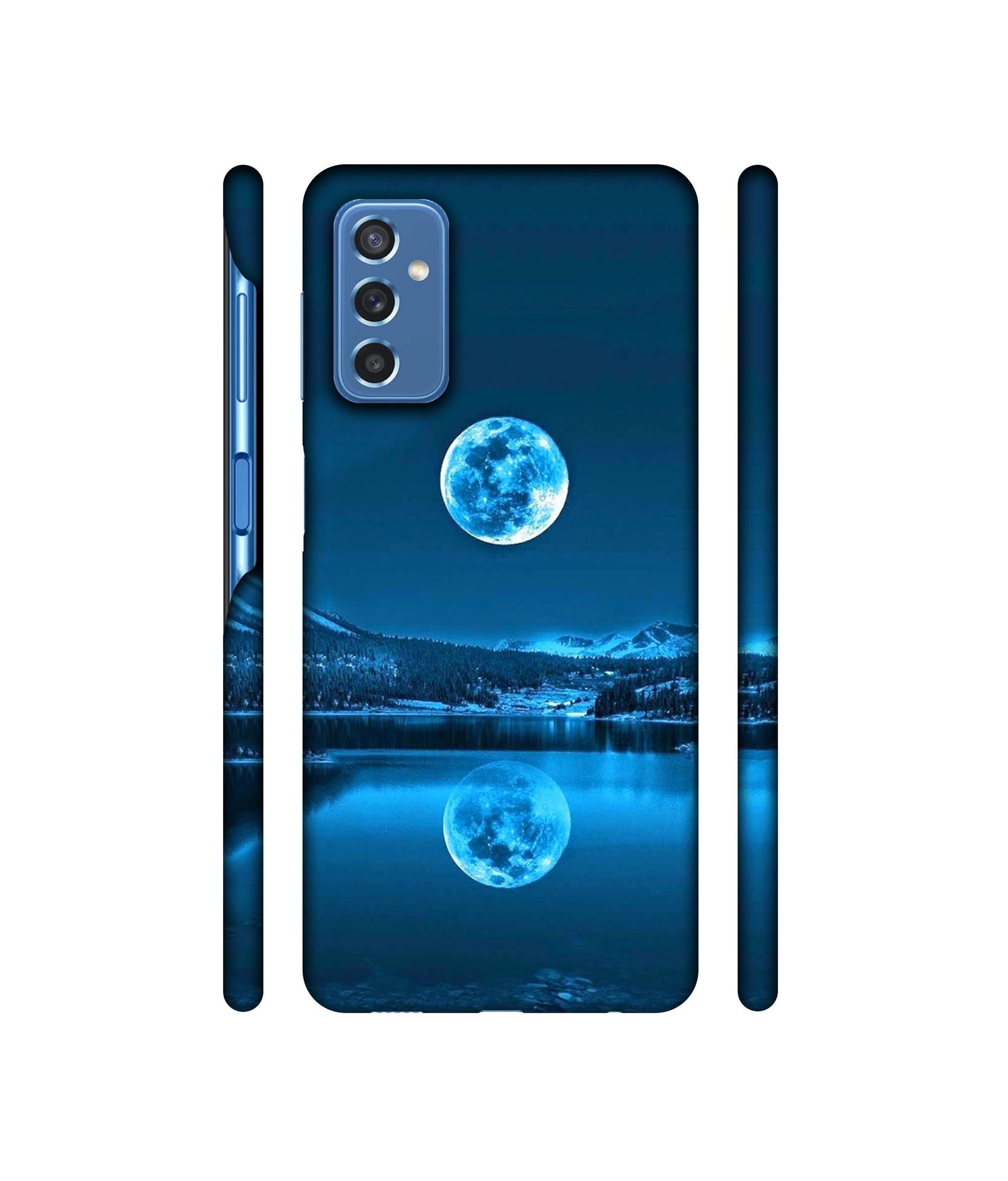 Awesome Moon Designer Hard Back Cover for Samsung Galaxy M52 5G