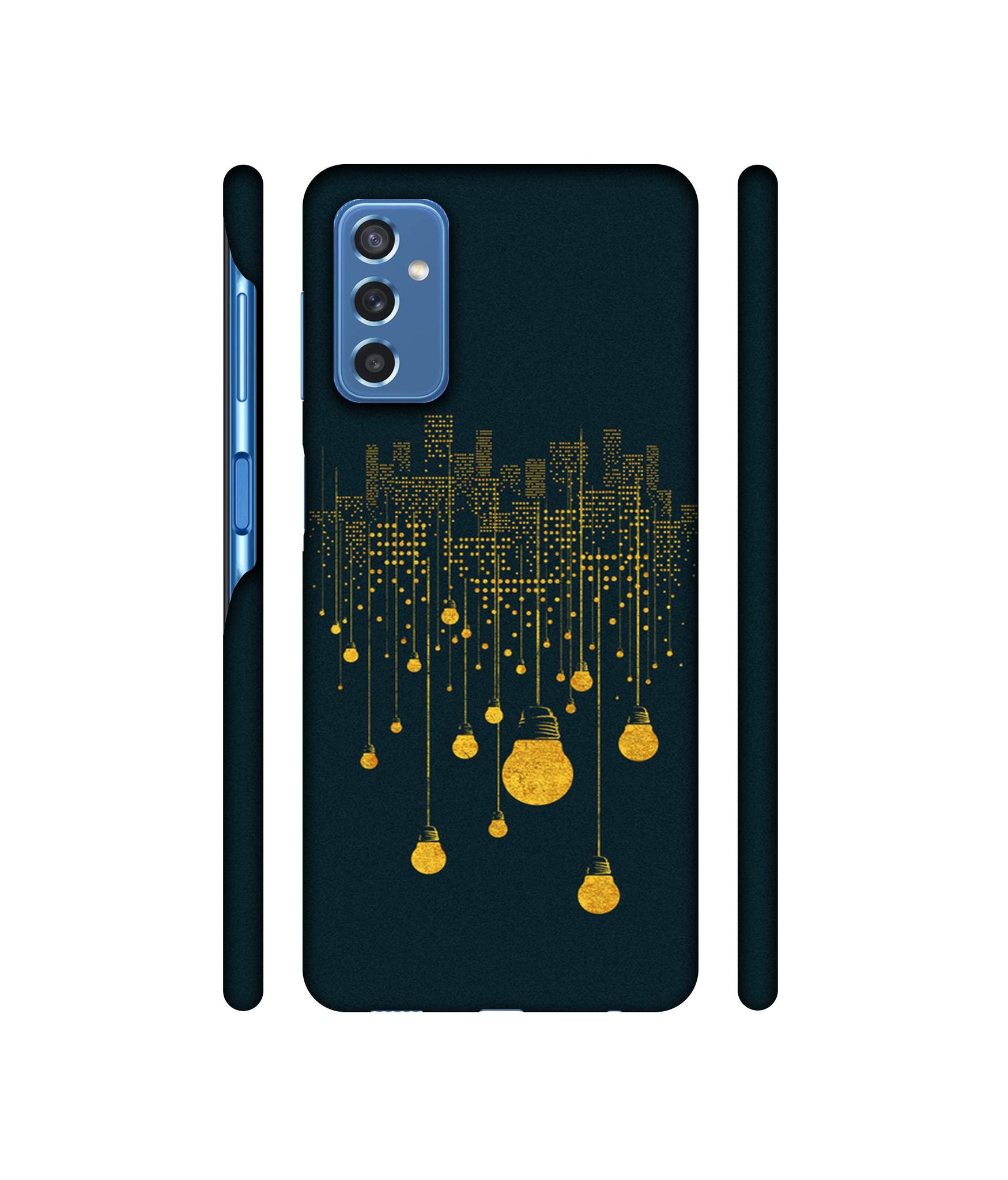 City Light Pattern Designer Hard Back Cover for Samsung Galaxy M52 5G