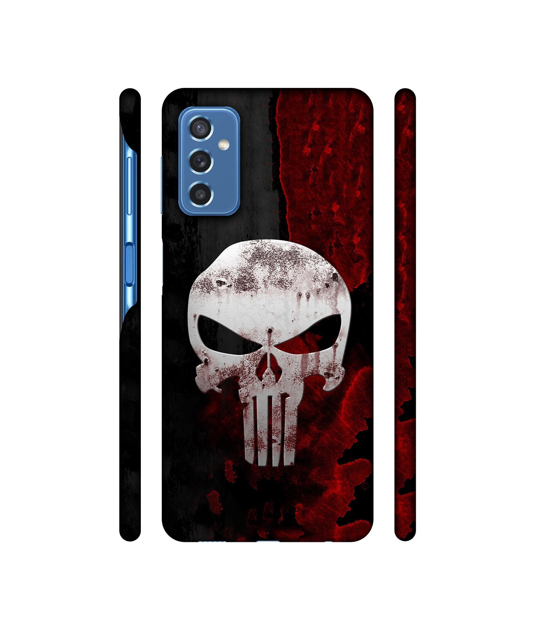 Punisher Skull Designer Hard Back Cover for Samsung Galaxy M52 5G