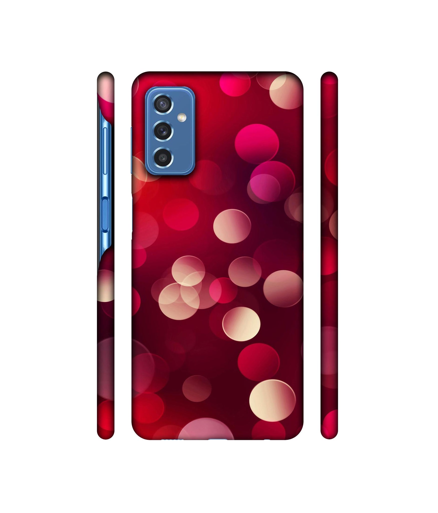 3D Circles Designer Hard Back Cover for Samsung Galaxy M52 5G