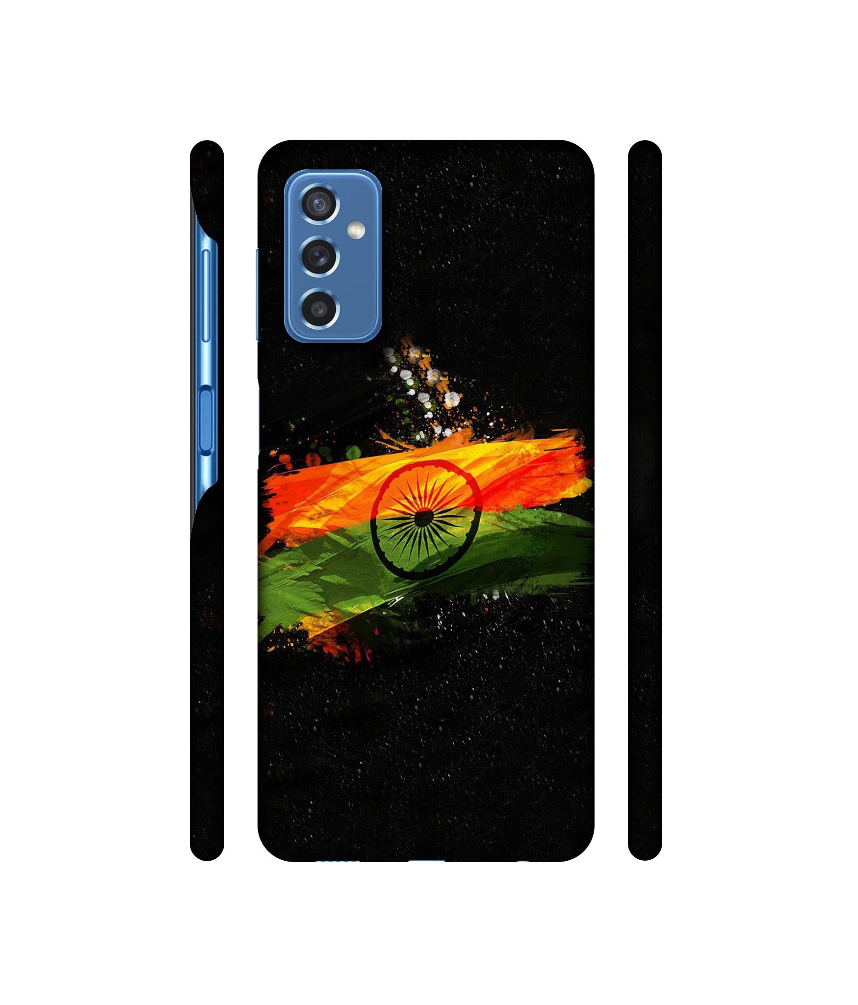 Indian Flag Designer Hard Back Cover for Samsung Galaxy M52 5G