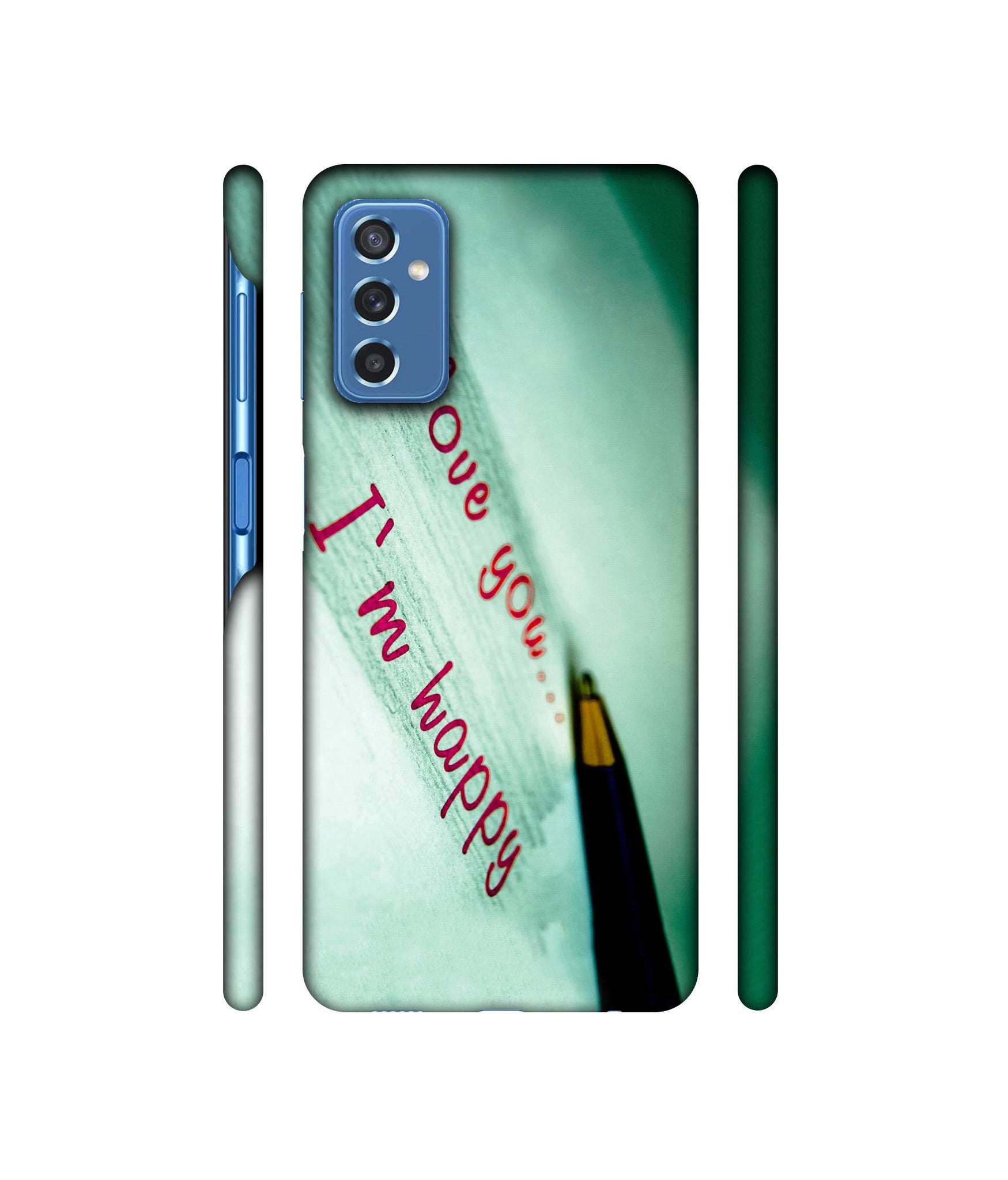 Love Quote Designer Hard Back Cover for Samsung Galaxy M52 5G