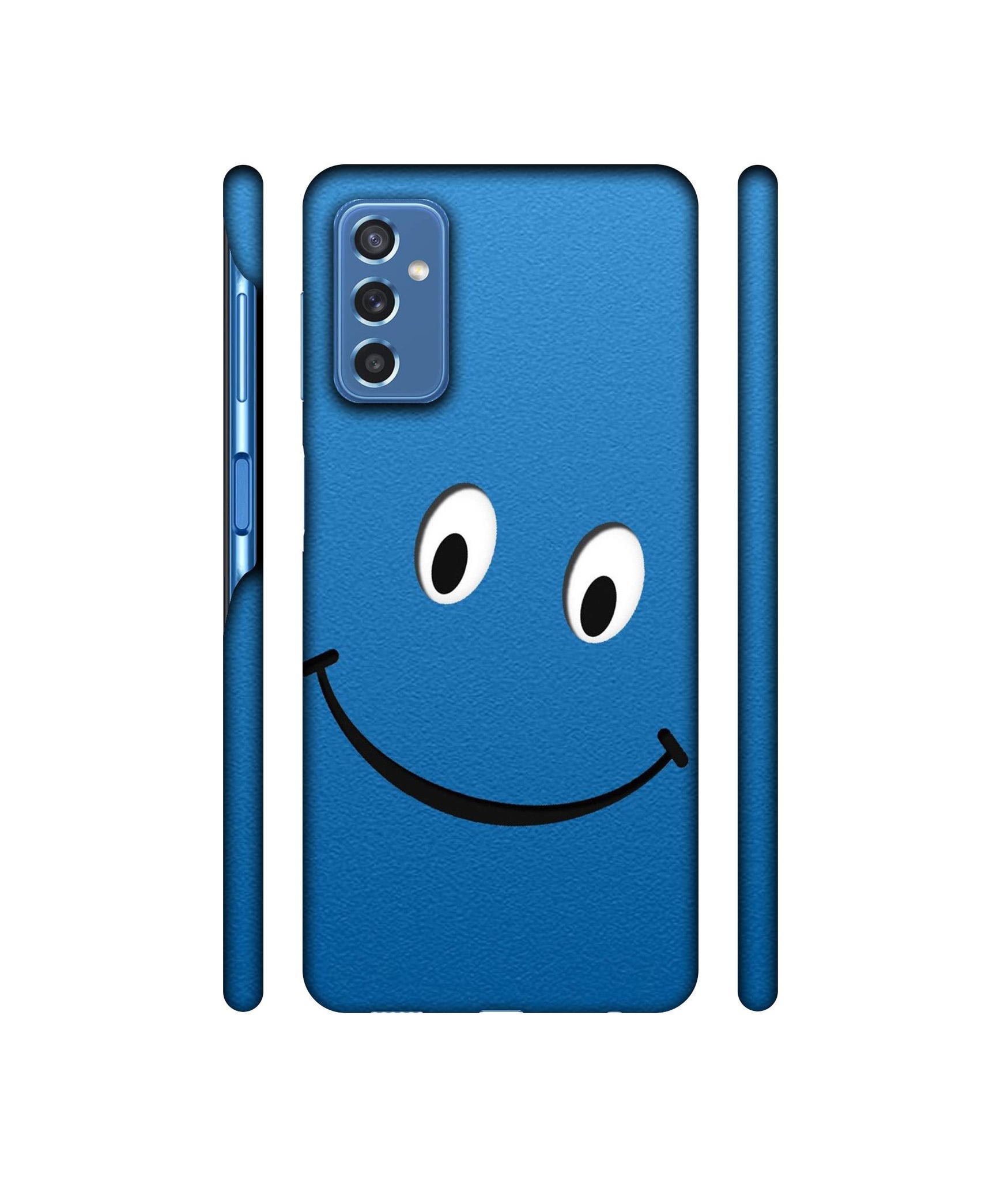 Smile Face1Designer Hard Back Cover for Samsung Galaxy M52 5G