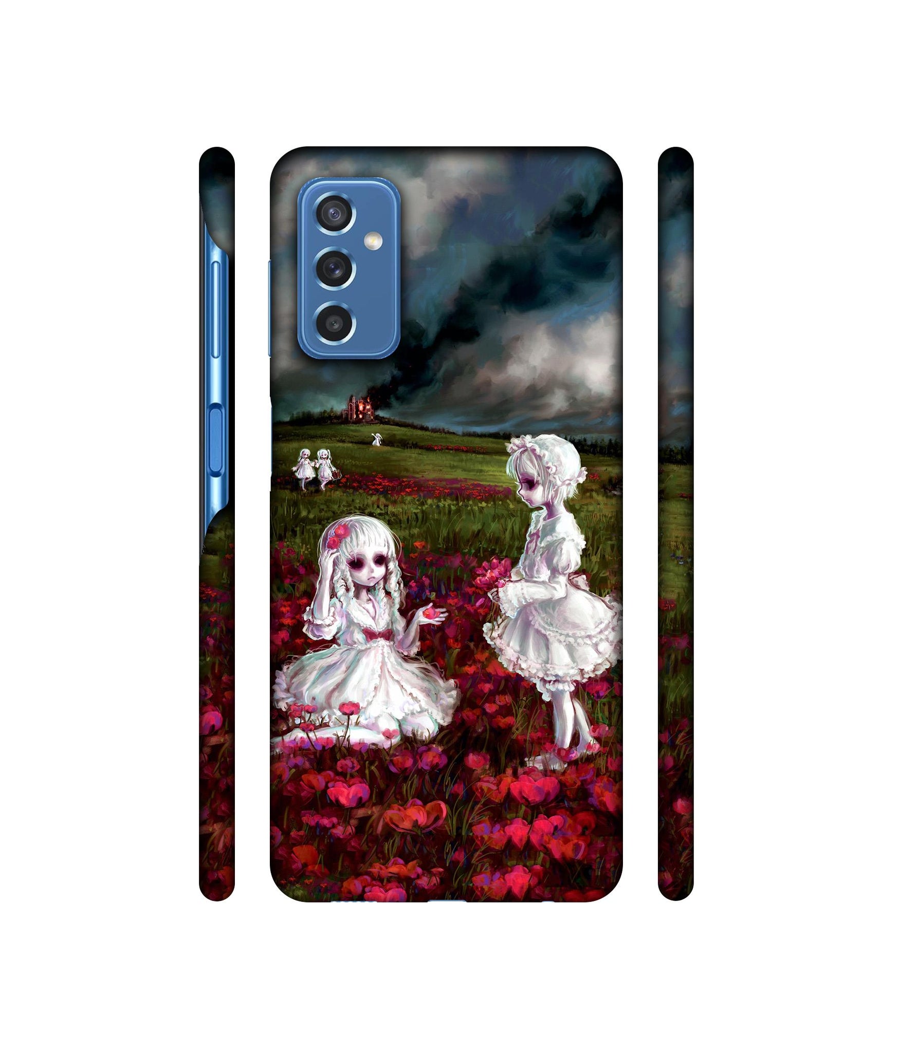 Vampires Girls Designer Hard Back Cover for Samsung Galaxy M52 5G